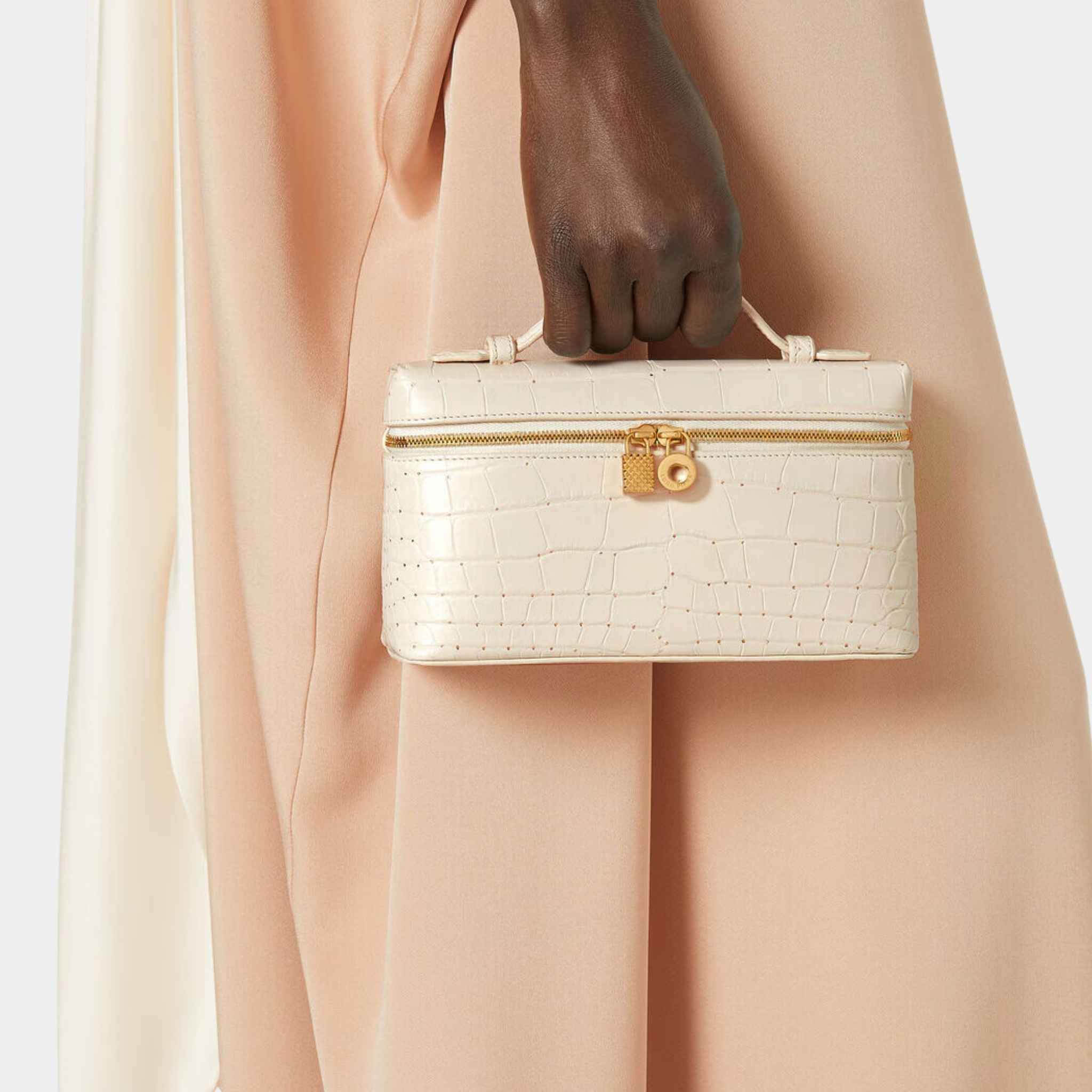 Extra Pocket L19 Alligator Leather With Golden Dots