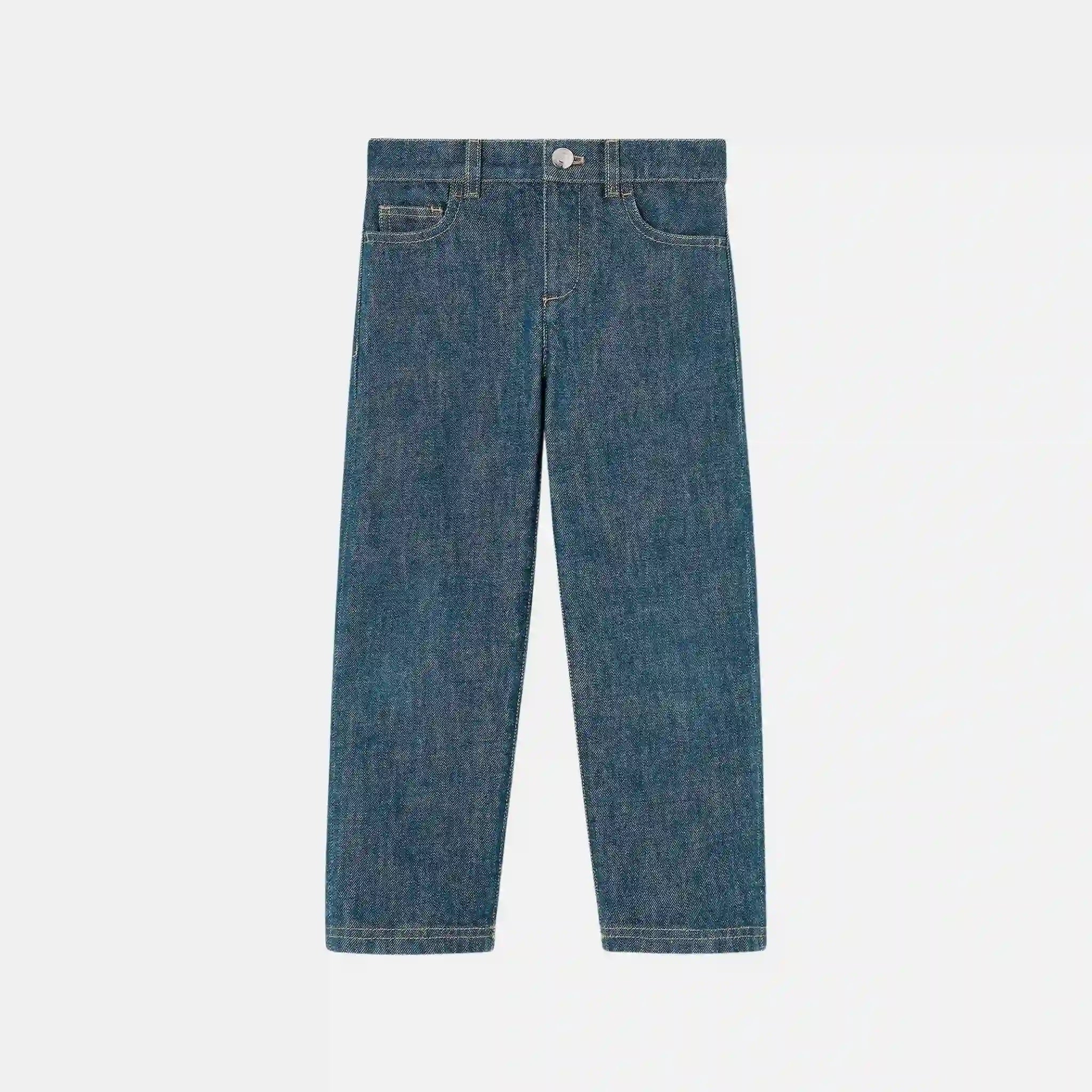 Loro Piana Kids Dawson Trousers Austin Denim, Front