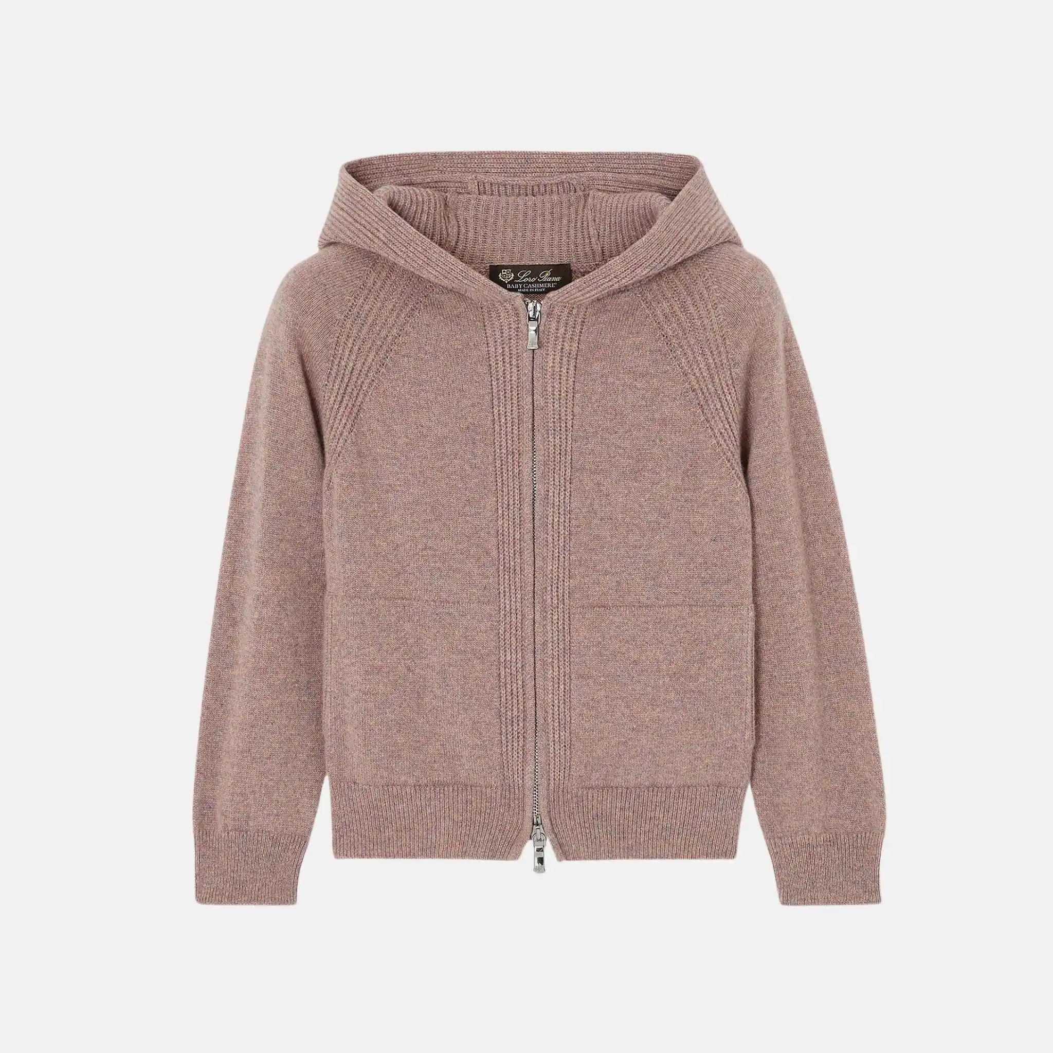 Kids Merano Bomber Jacket in Baby Cashmere