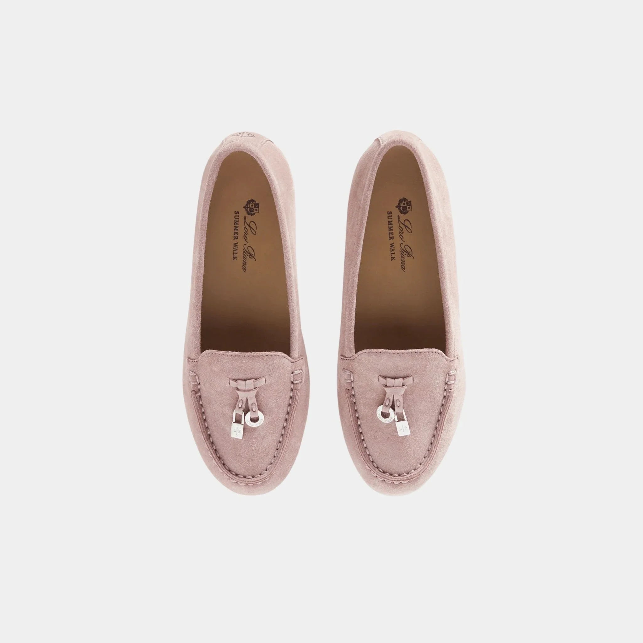 Kids Summer Charms Walk Suede Goatskin Loafer