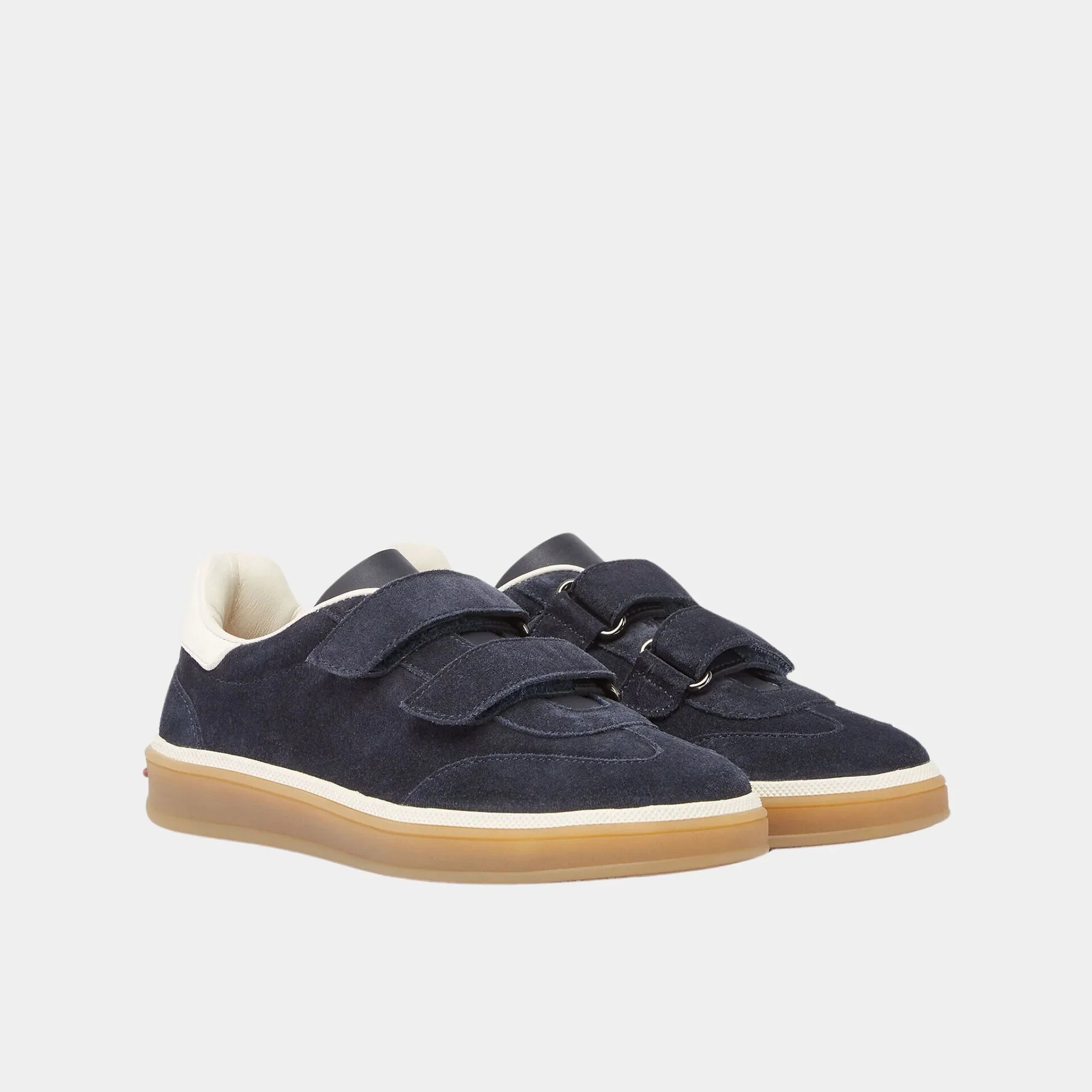 Kids Tennis Walk Sneakers Suede Calf Split