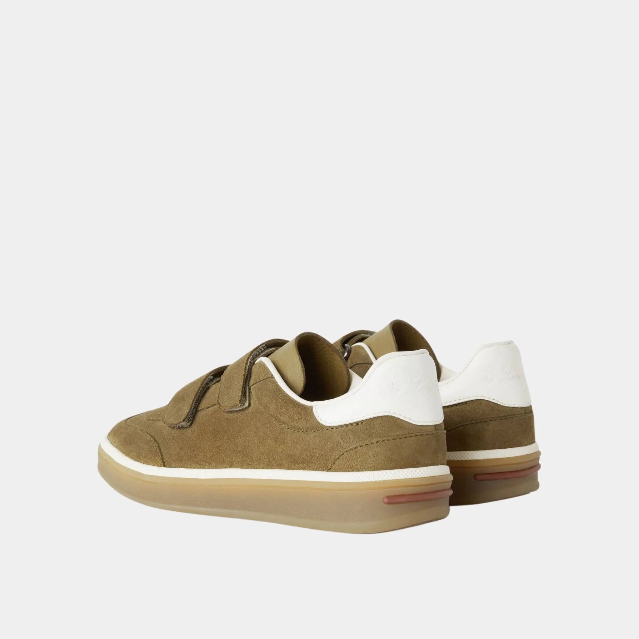 Kids Tennis Walk Sneakers Suede Calf Split