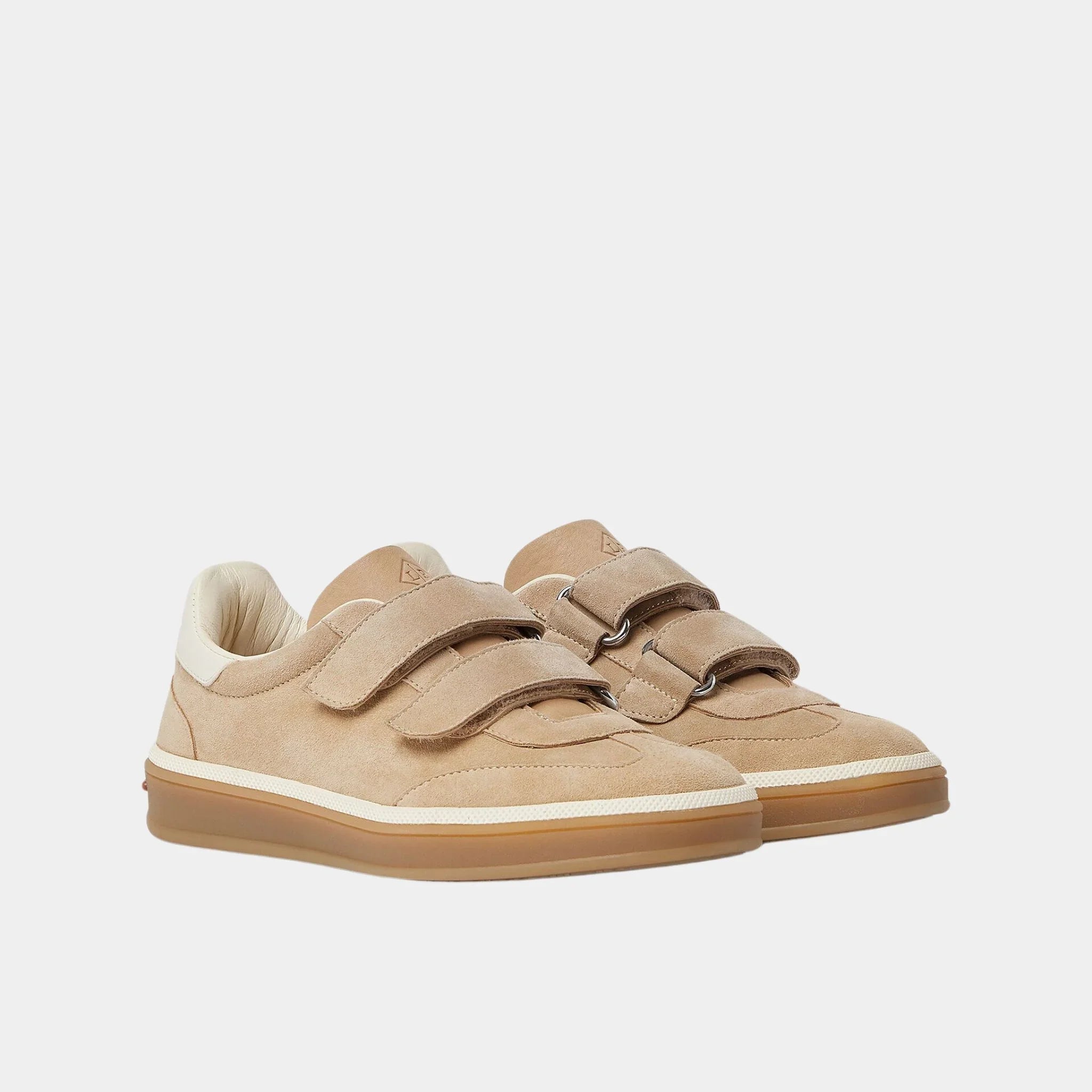 Kids Tennis Walk Sneakers Suede Calf Split