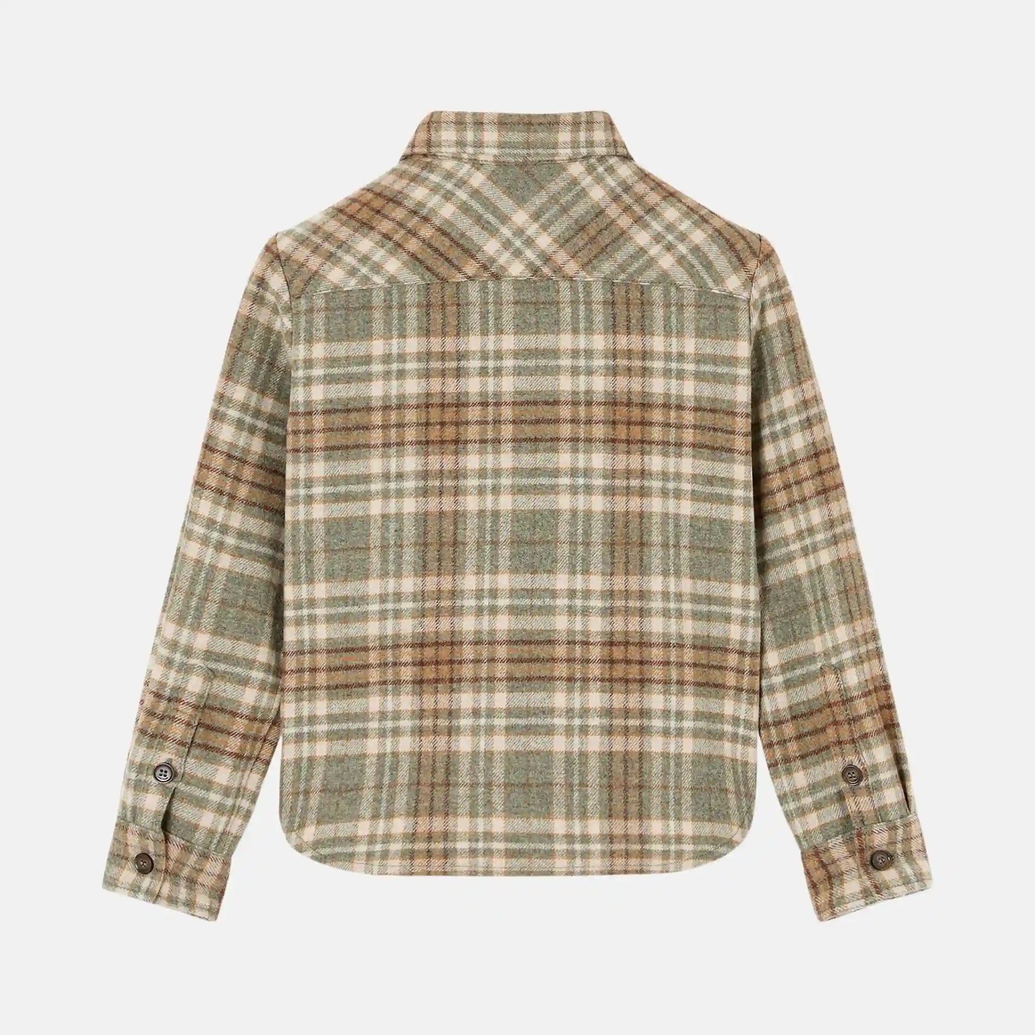 Kids Ugo Shirt In Wish Wool And Cashmere