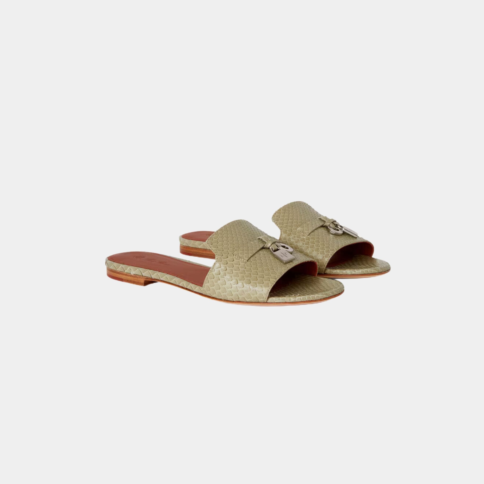 Summer Charms Sandal Python Leather