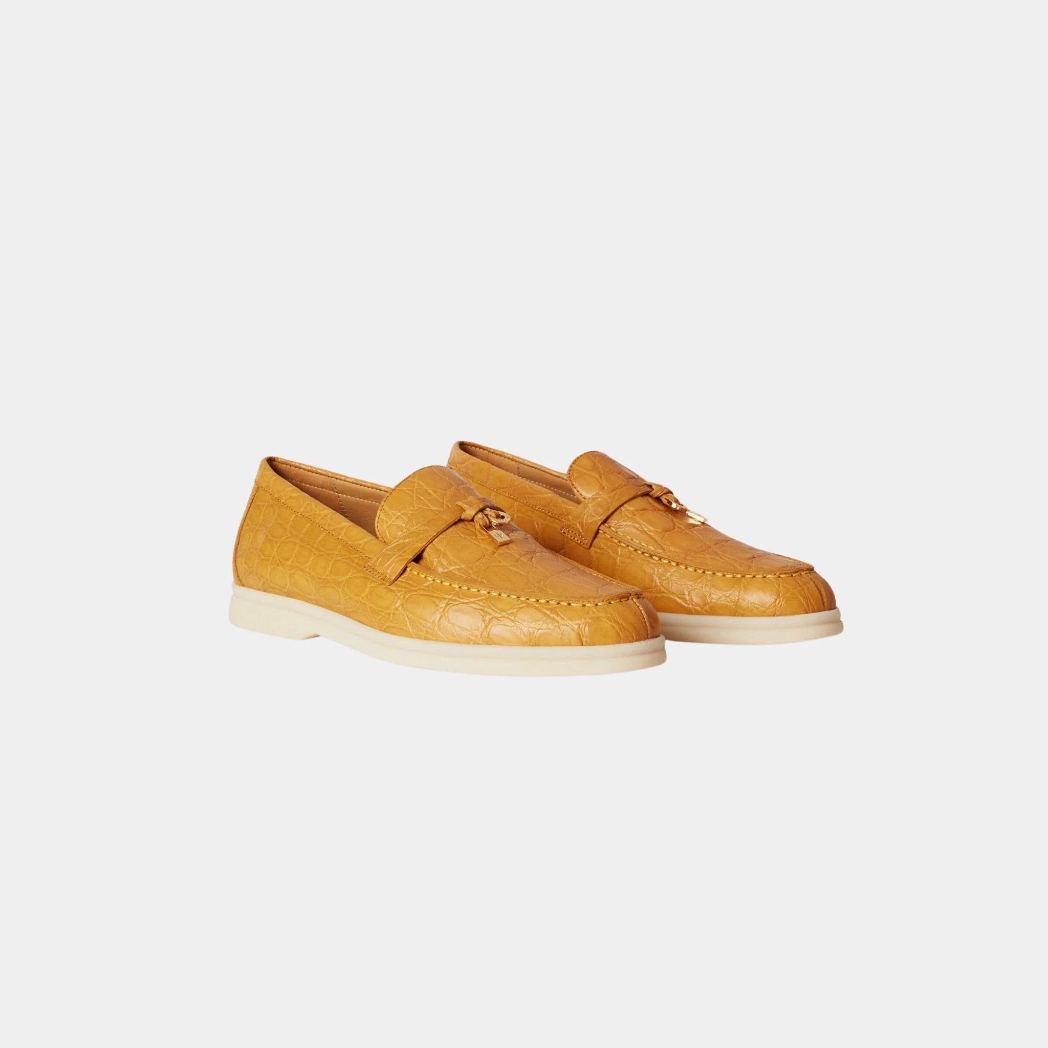 Summer Charms Walk Loafer in Caiman Leather