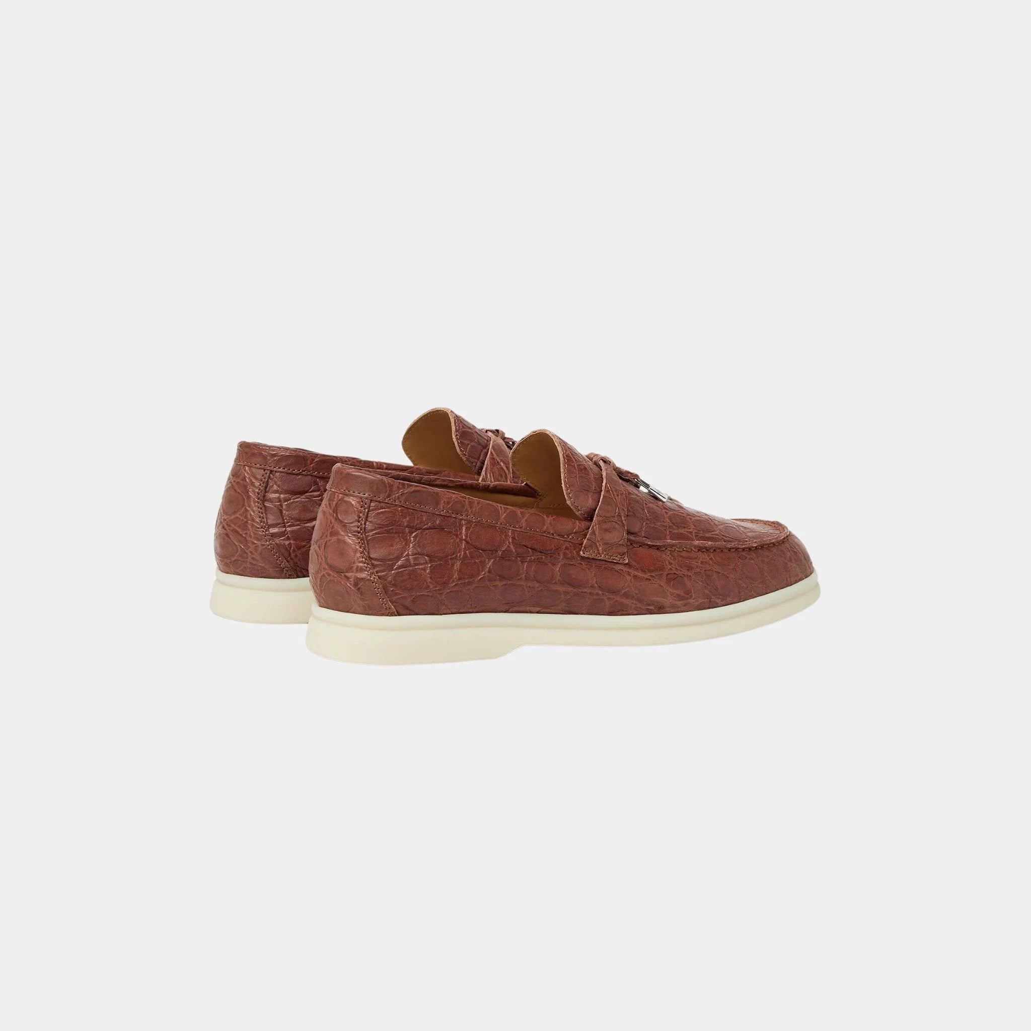 Summer Charms Walk Loafer in Caiman Leather