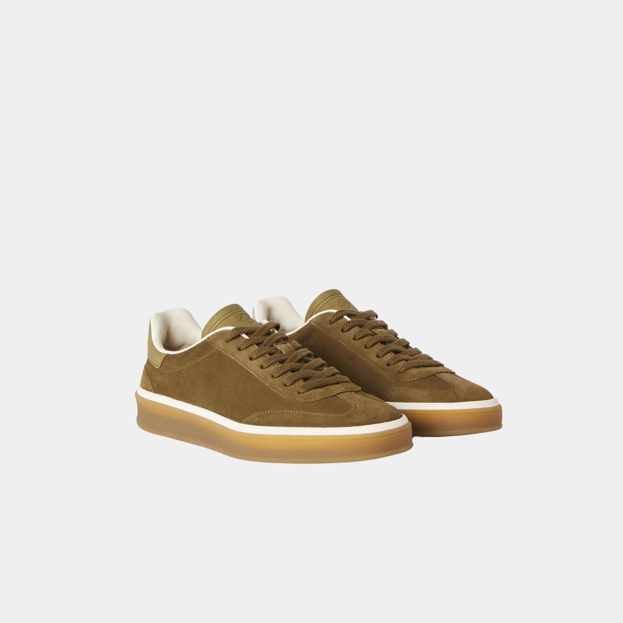 Tennis Walk Sneaker Suede Calf Split