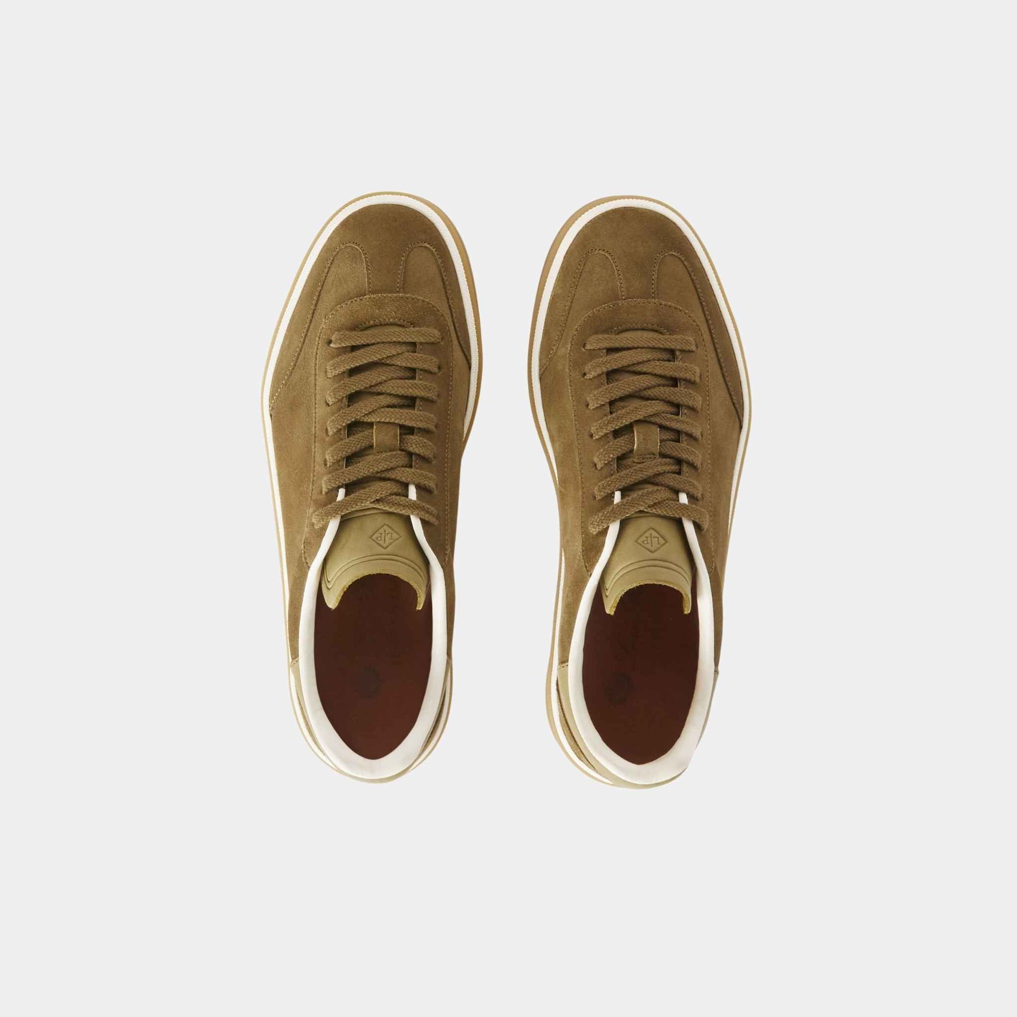 Tennis Walk Sneaker Suede Calf Split