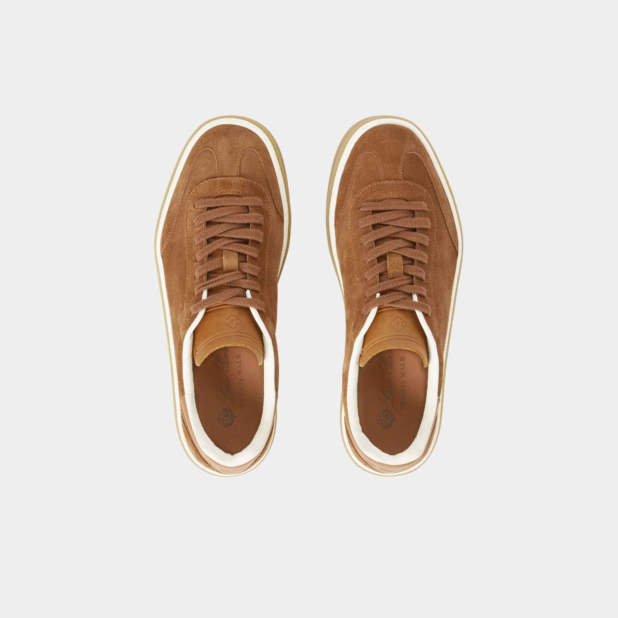 Tennis Walk Suede Calf Split Sneaker