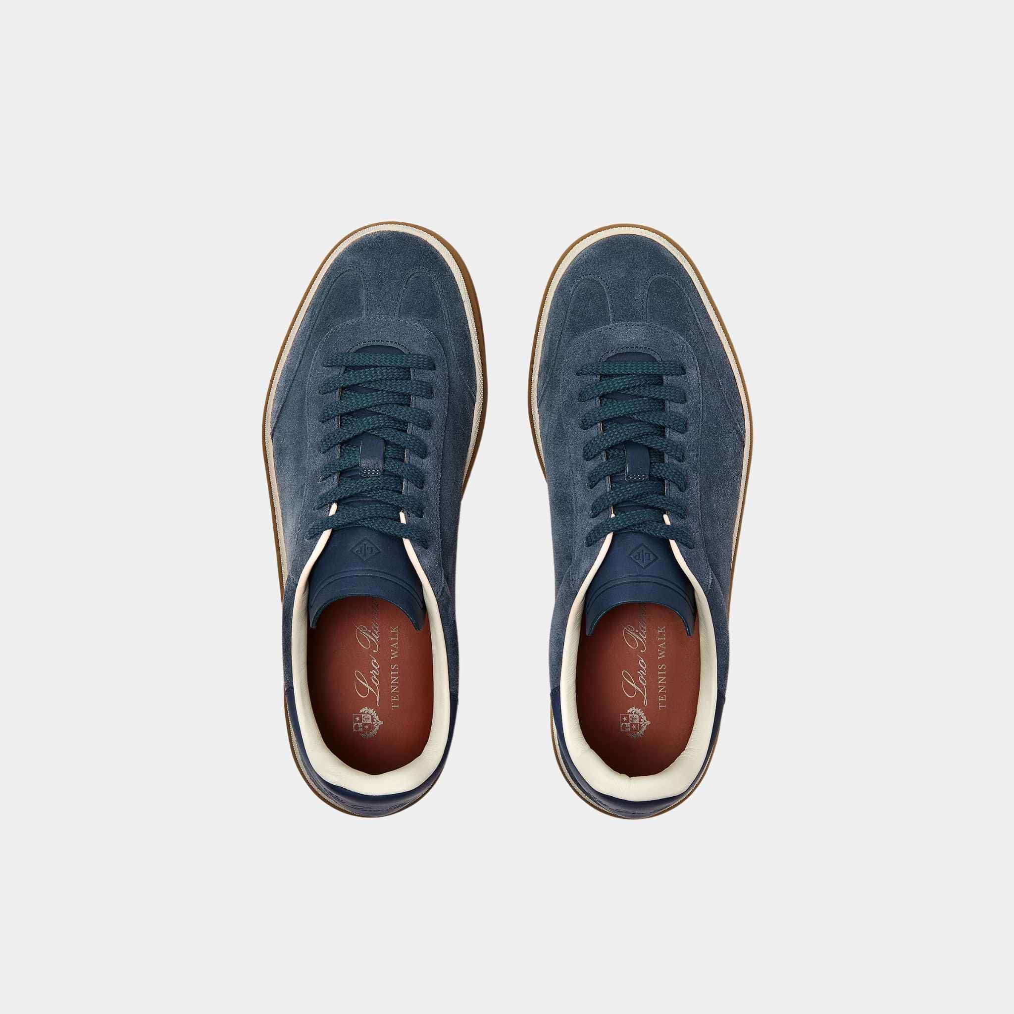 Tennis Walk Suede Calf Split Sneaker