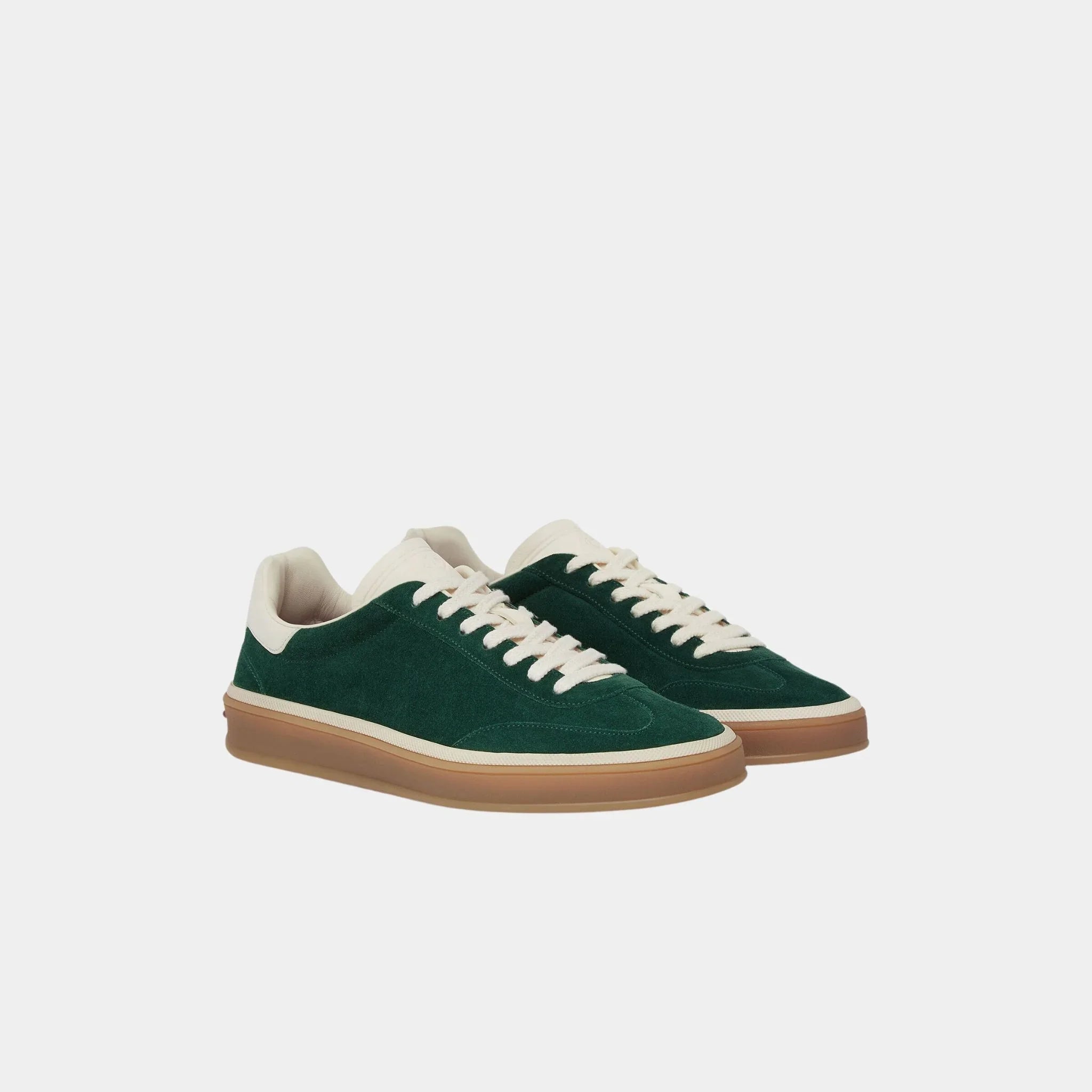 Tennis Walk Suede Calf Split Sneaker