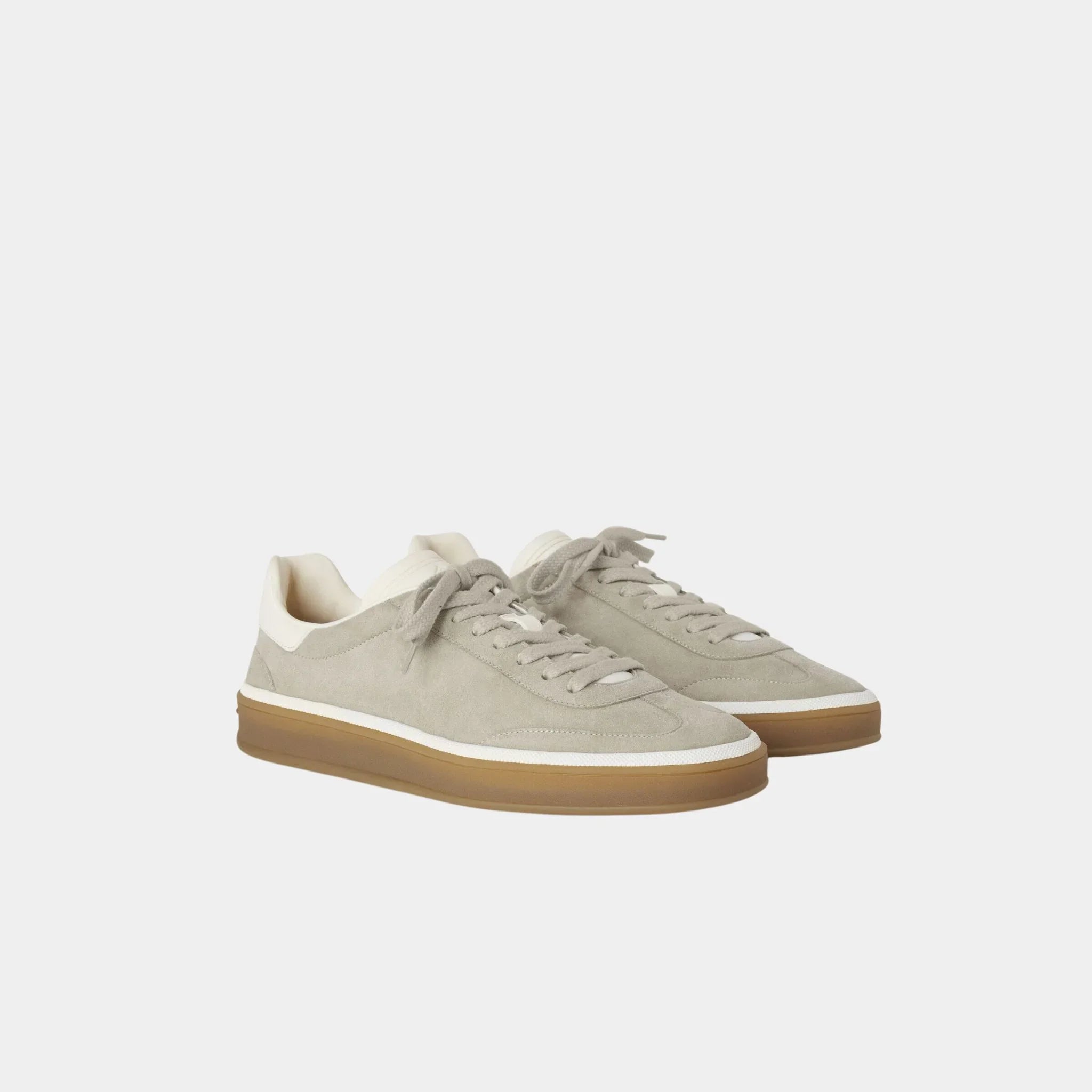 Tennis Walk Suede Calf Split Sneaker