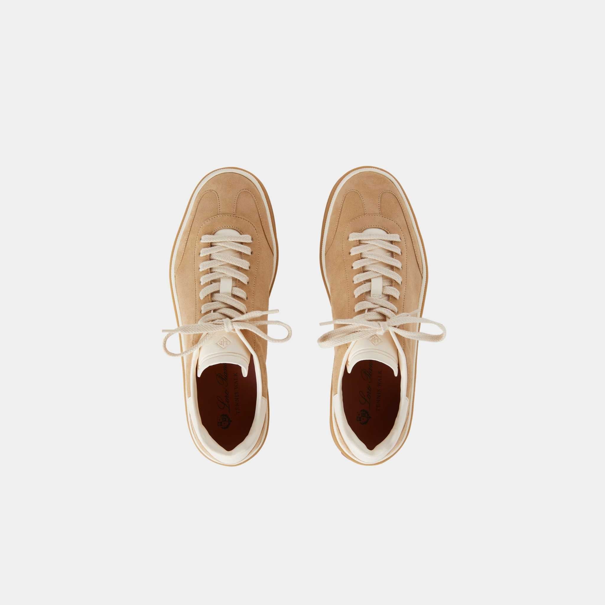 Tennis Walk Suede Calf Split Sneaker