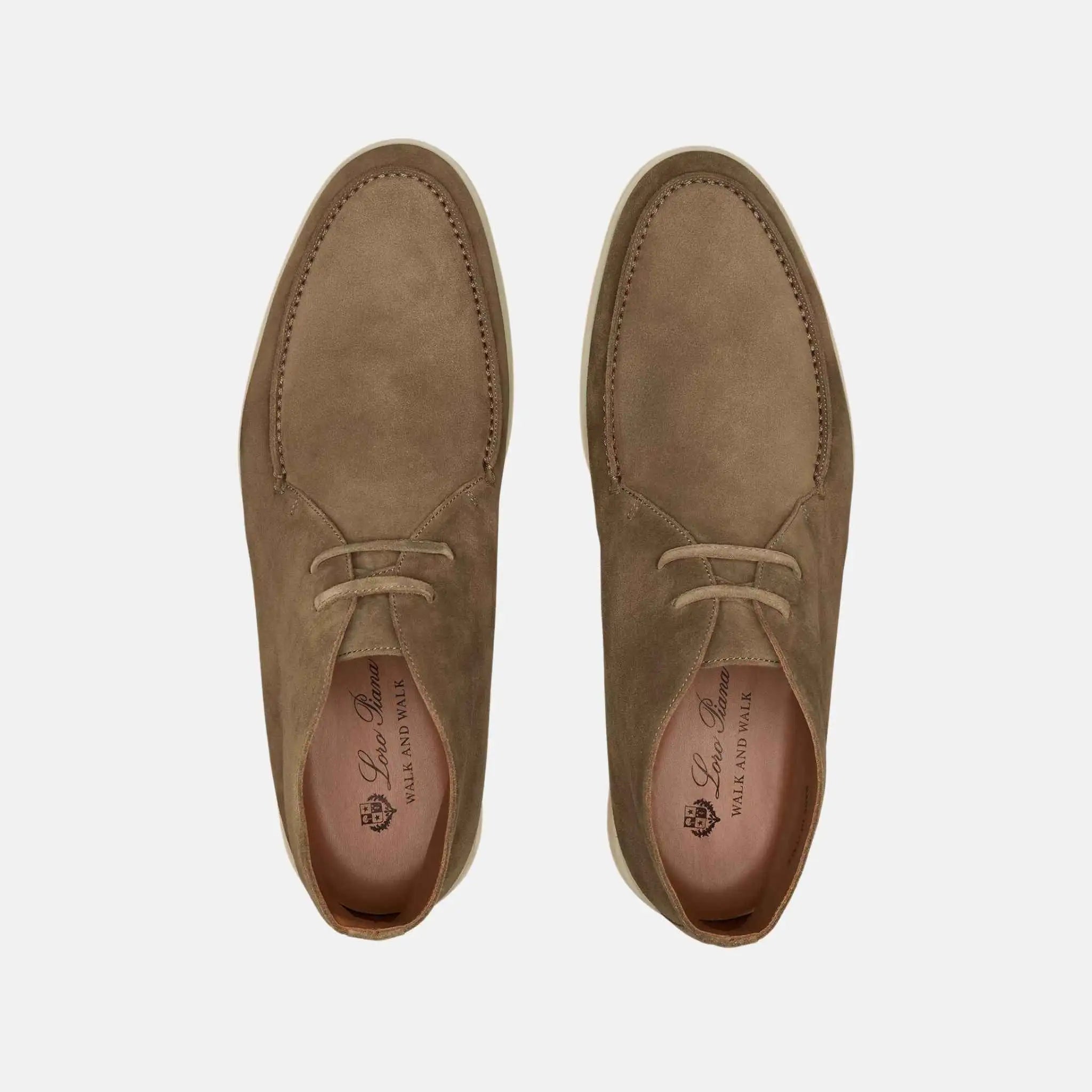 Walk And Walk Ankle Boot Suede Calf Split