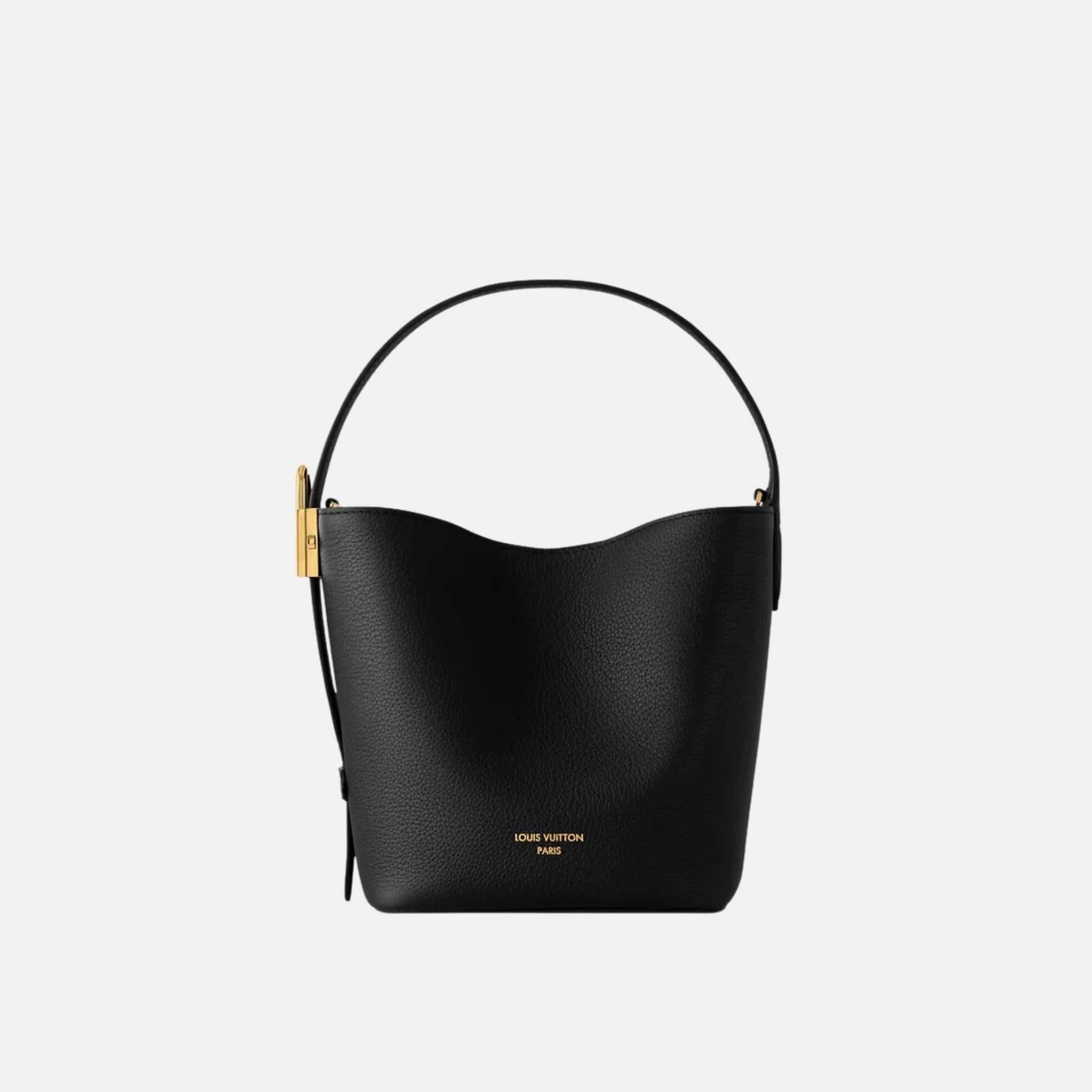 Louis Vuitton All In BB Low Key Bag, Black, Front