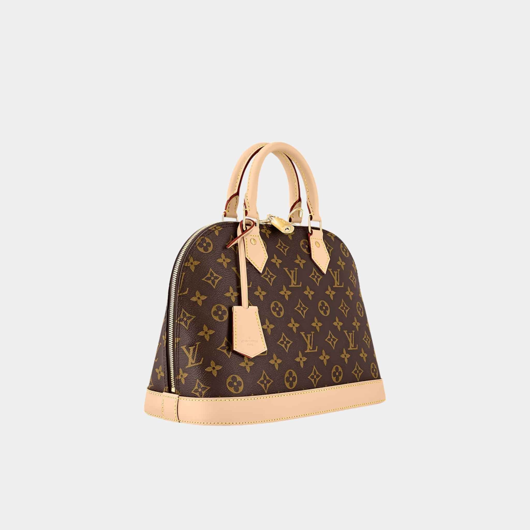 Alma MM Monogram Canvas Handbag