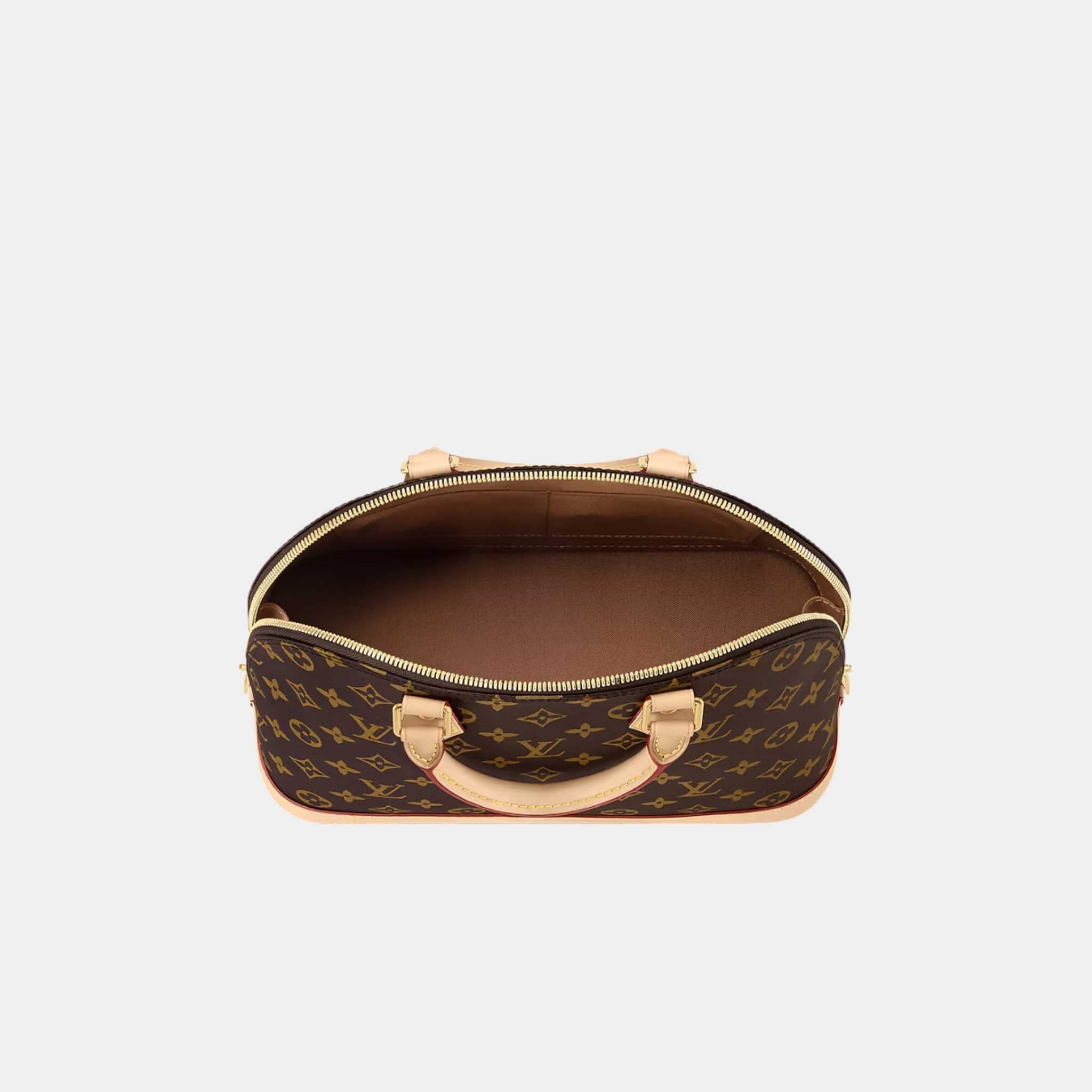 Alma MM Monogram Canvas Handbag