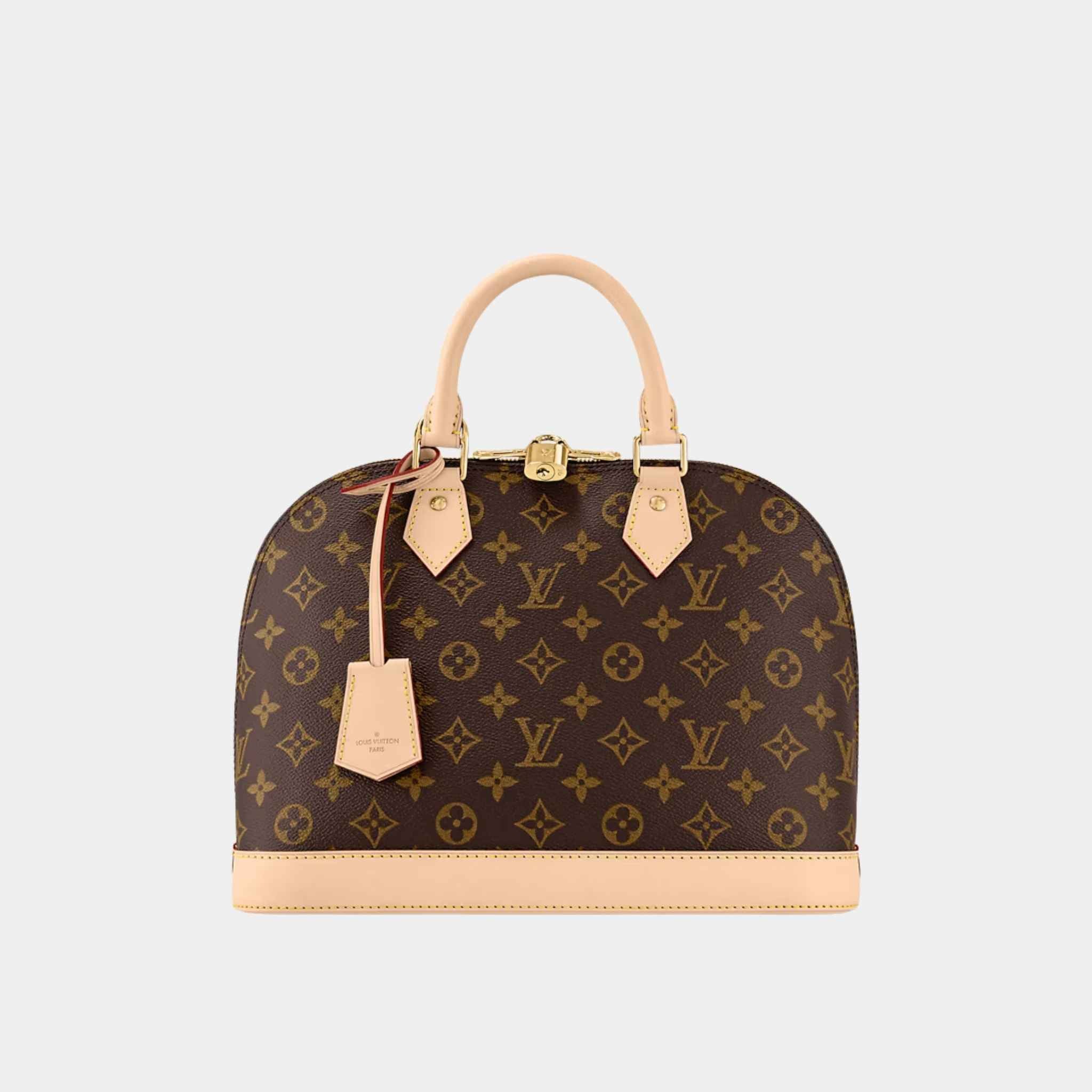 Alma PM Monogram Canvas Handbag