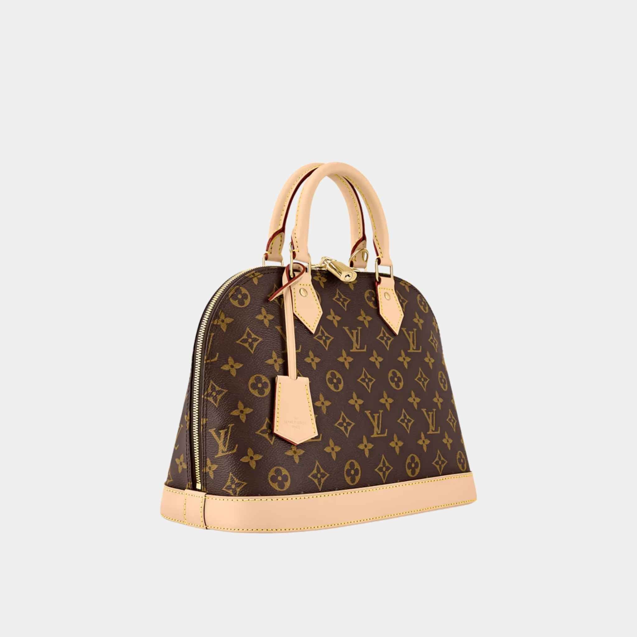 Alma PM Monogram Canvas Handbag