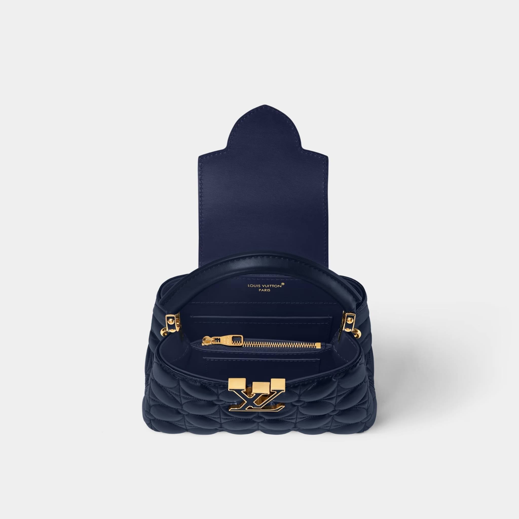 Capucines Mini Handbag Lamskin Leather