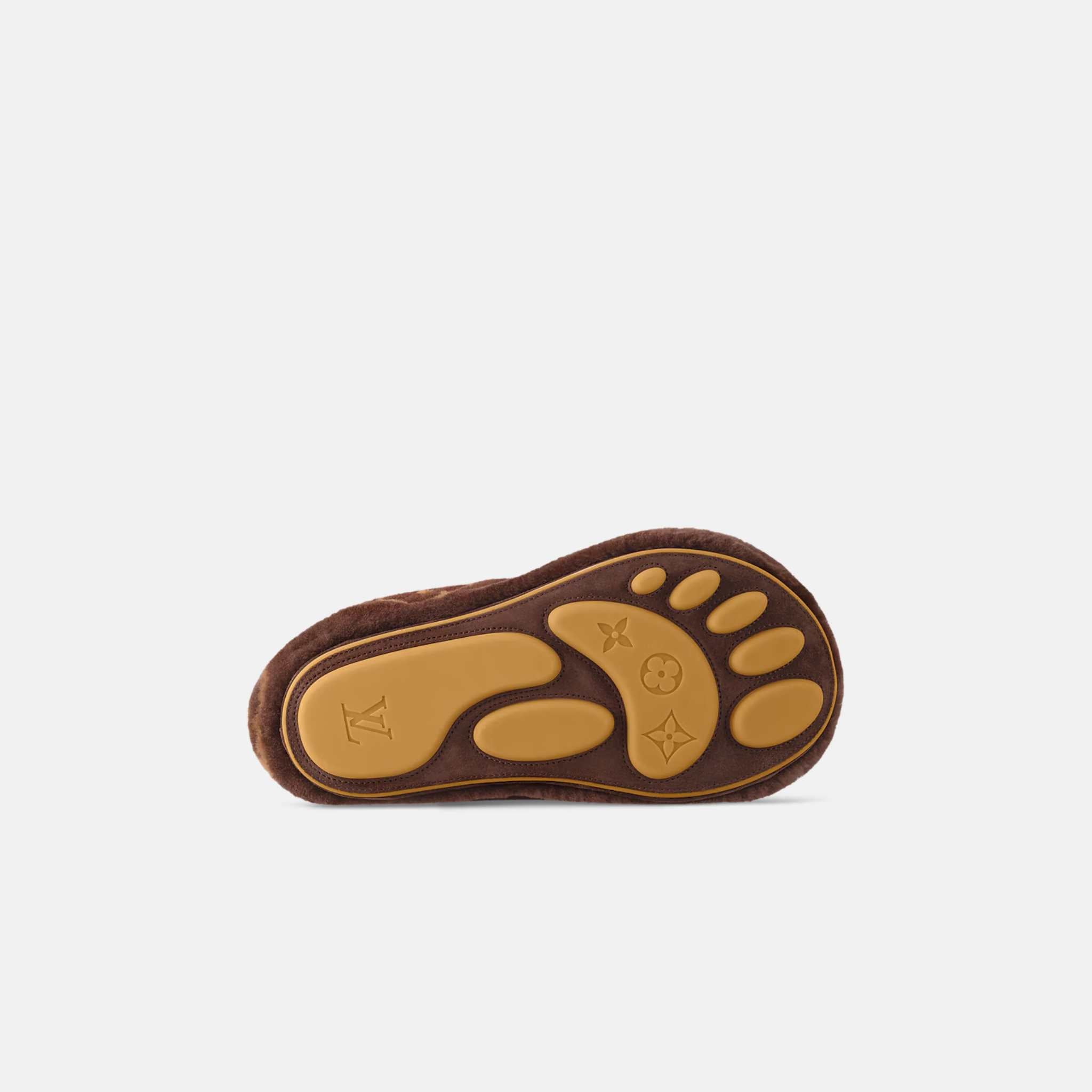 LV Footprint Low Boot Shearling