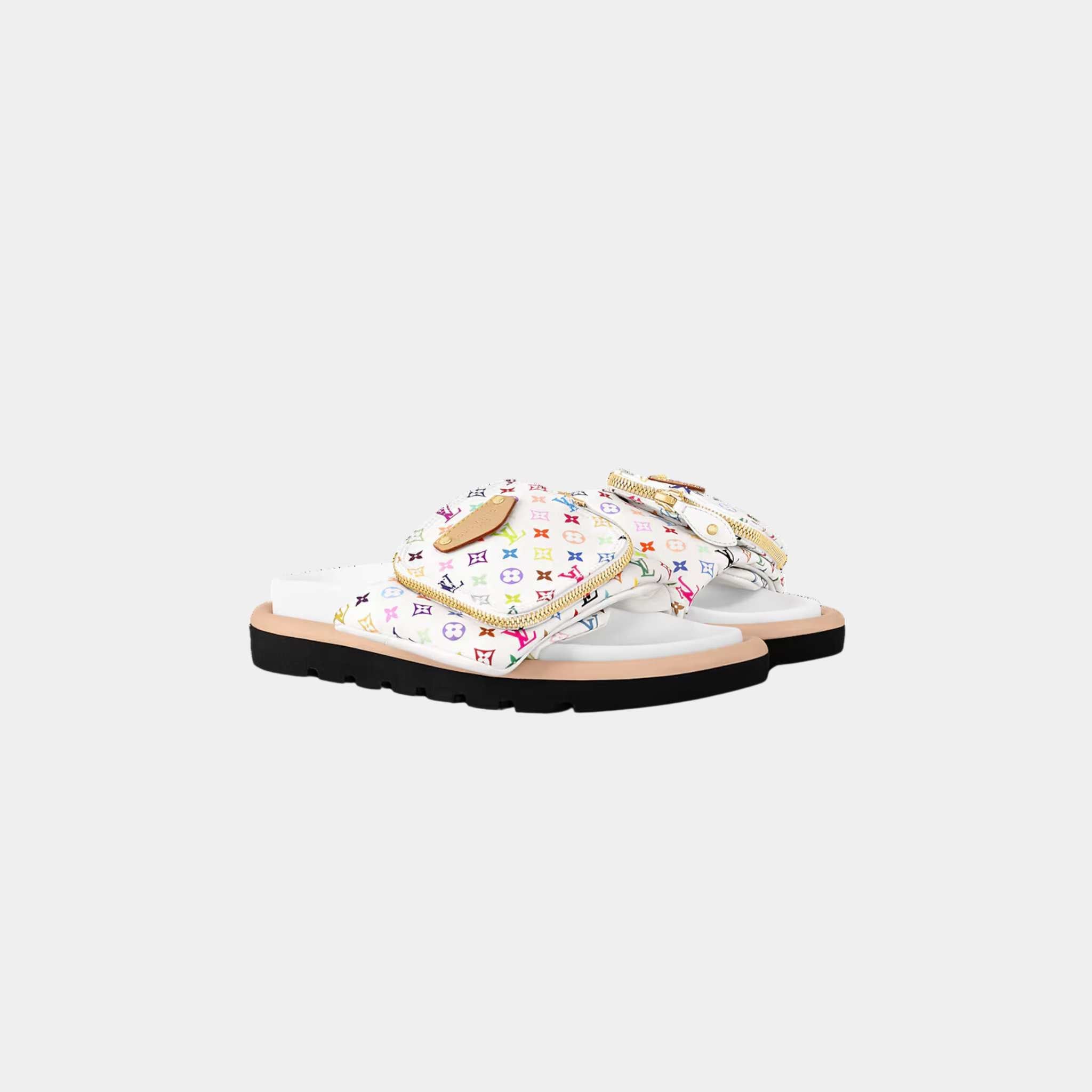 LV x TM Pool Pillow Flat Comfort Mule
