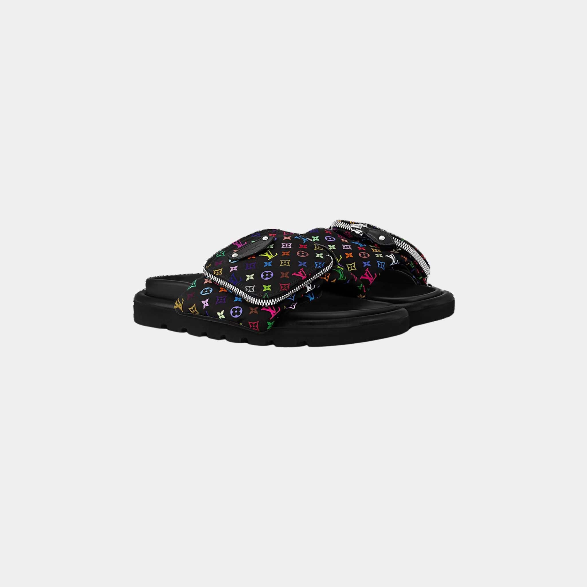 LV x TM Pool Pillow Flat Comfort Mule
