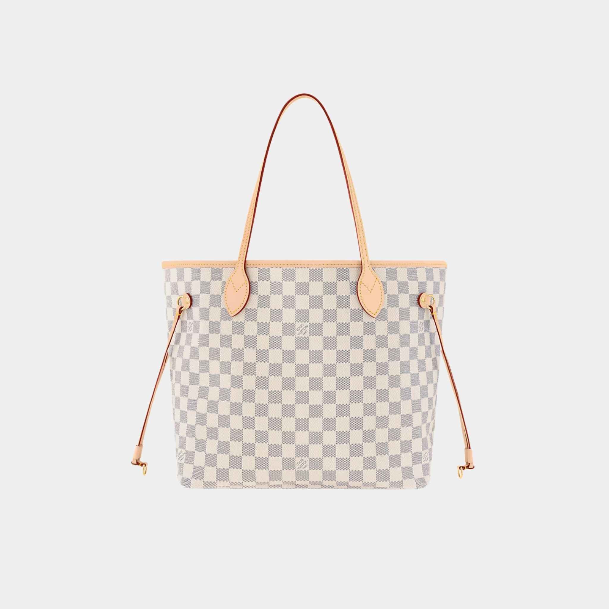 Neverfull MM Tote In Damier Azur