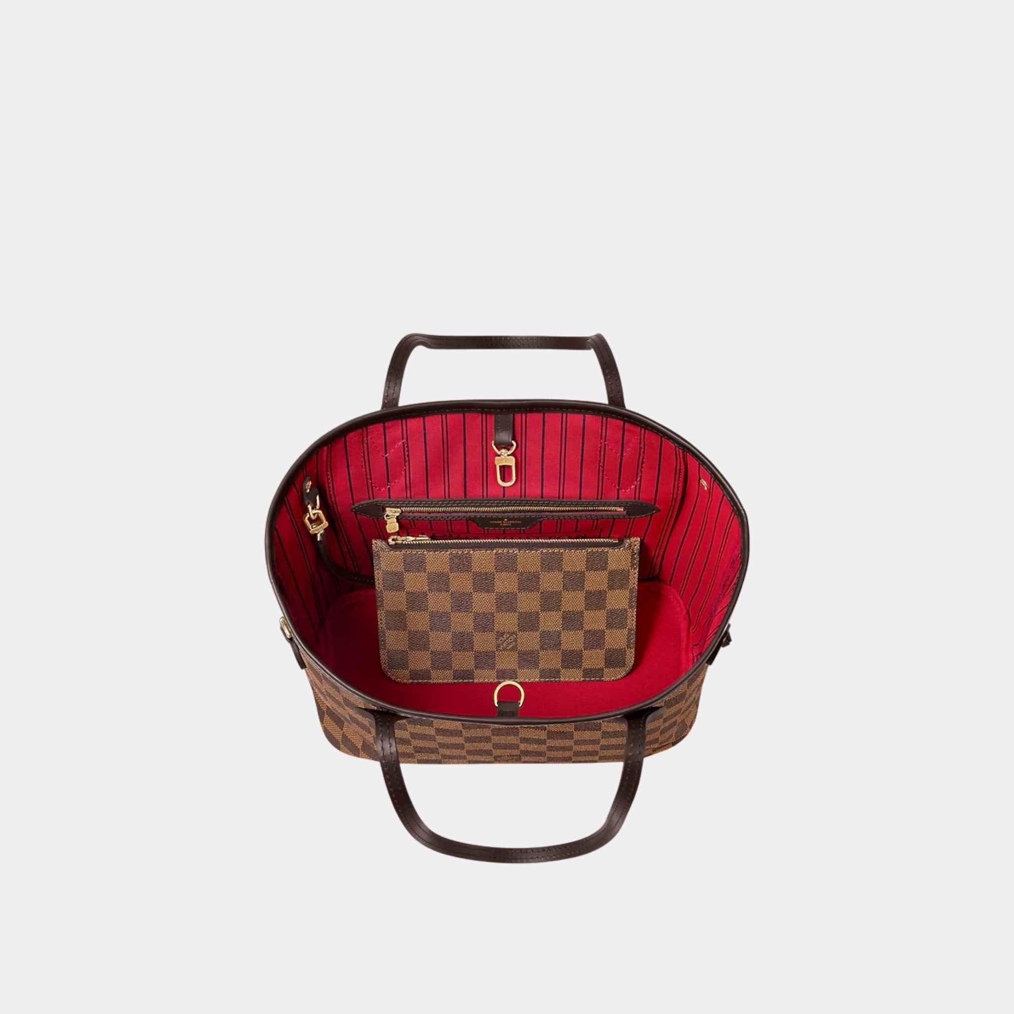 Neverfull PM Tote In Damier Ebene