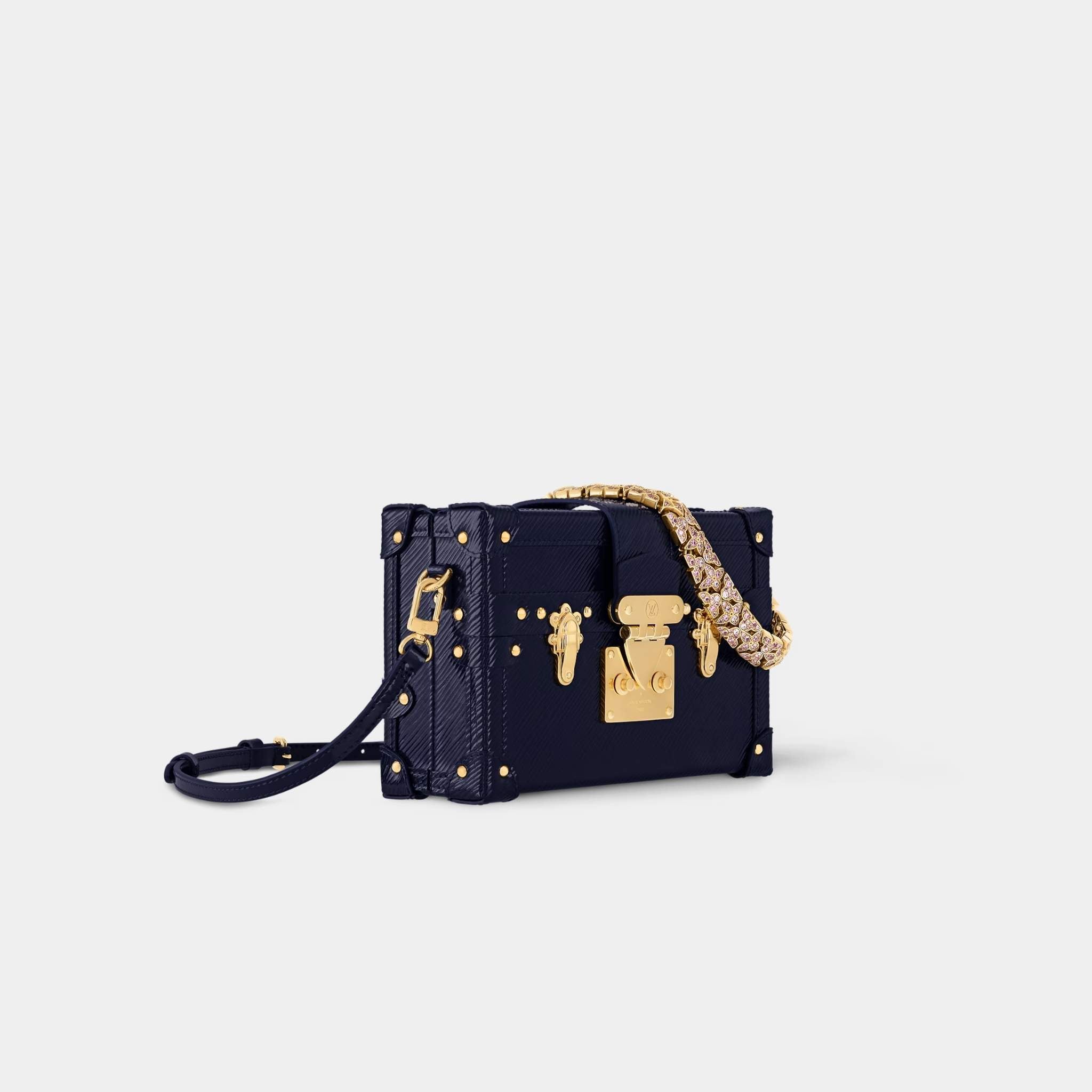 Petite Malle Varnished Epi Cowhide Leather