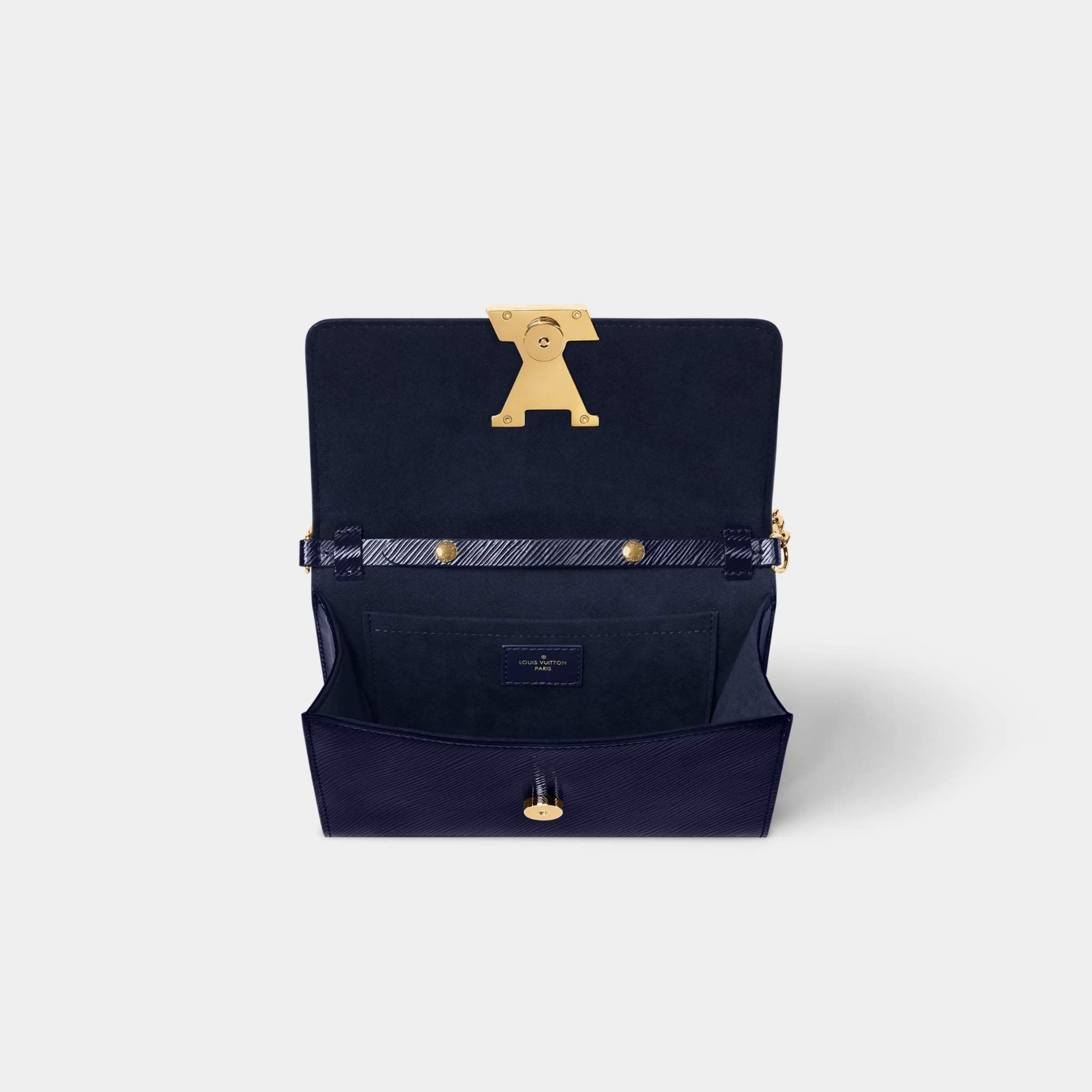 Pochette Louise Varnished Epi Cowhide Leather