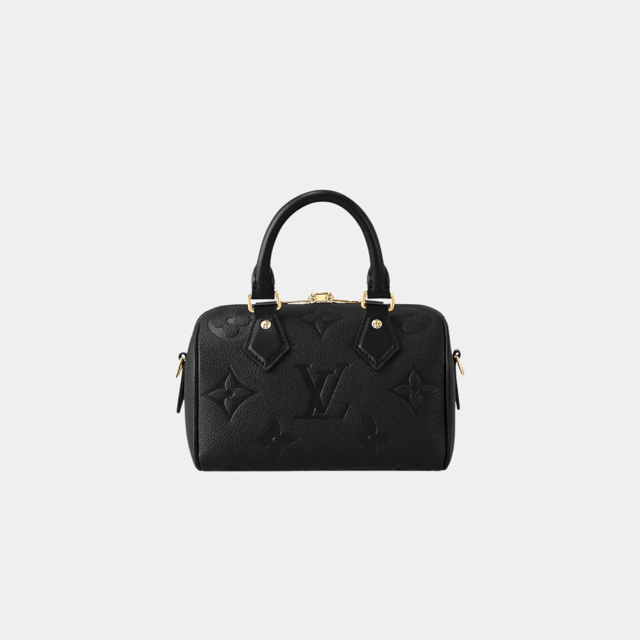 Speedy Bandouliere 20 Monogram Empreinte Leather