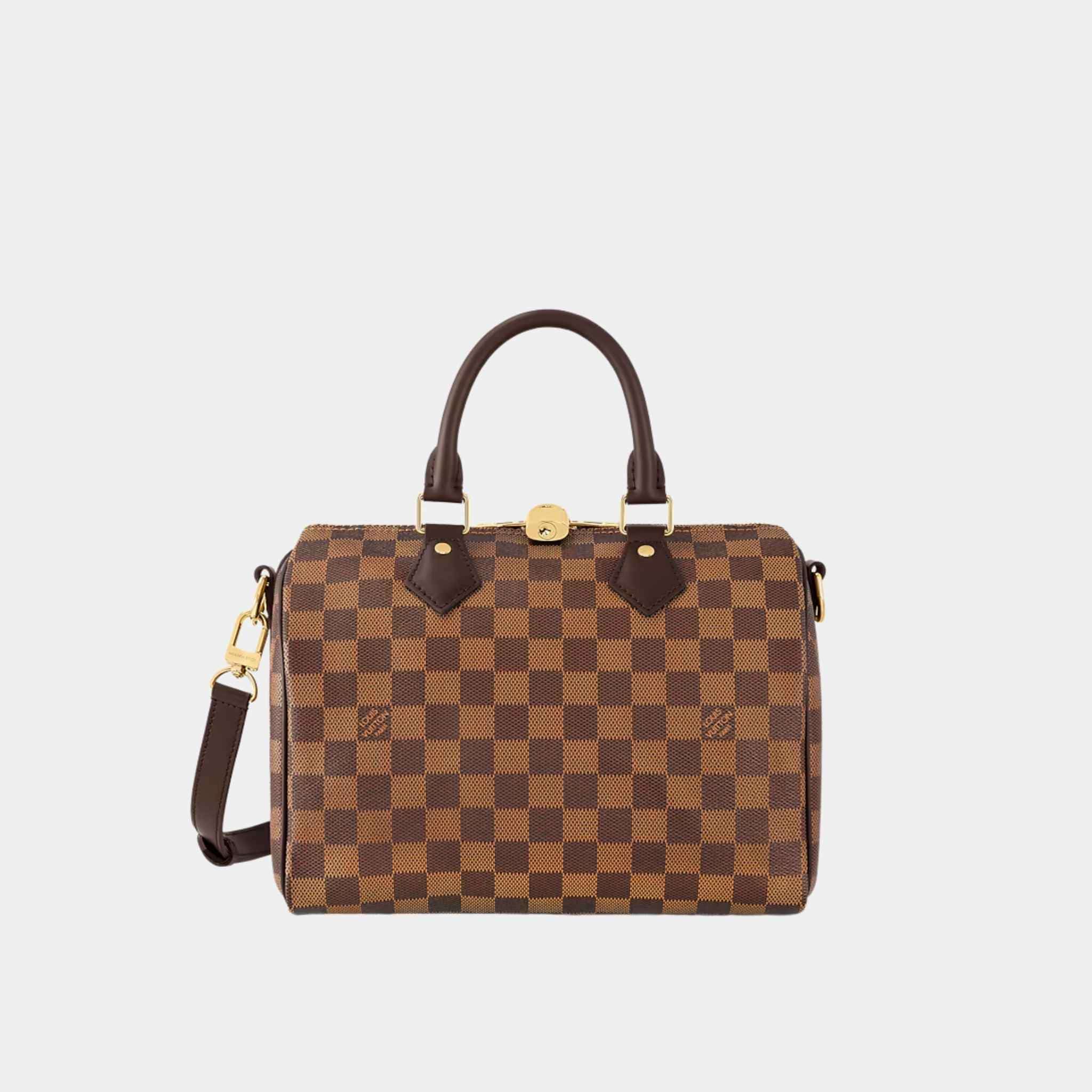 Speedy Bandouliere 25 Damier Ebene
