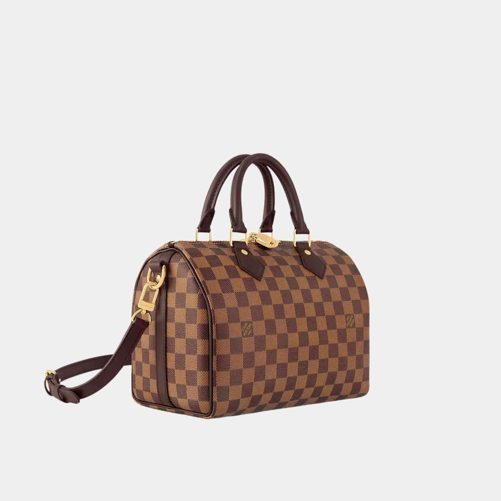 Speedy Bandouliere 25 Damier Ebene