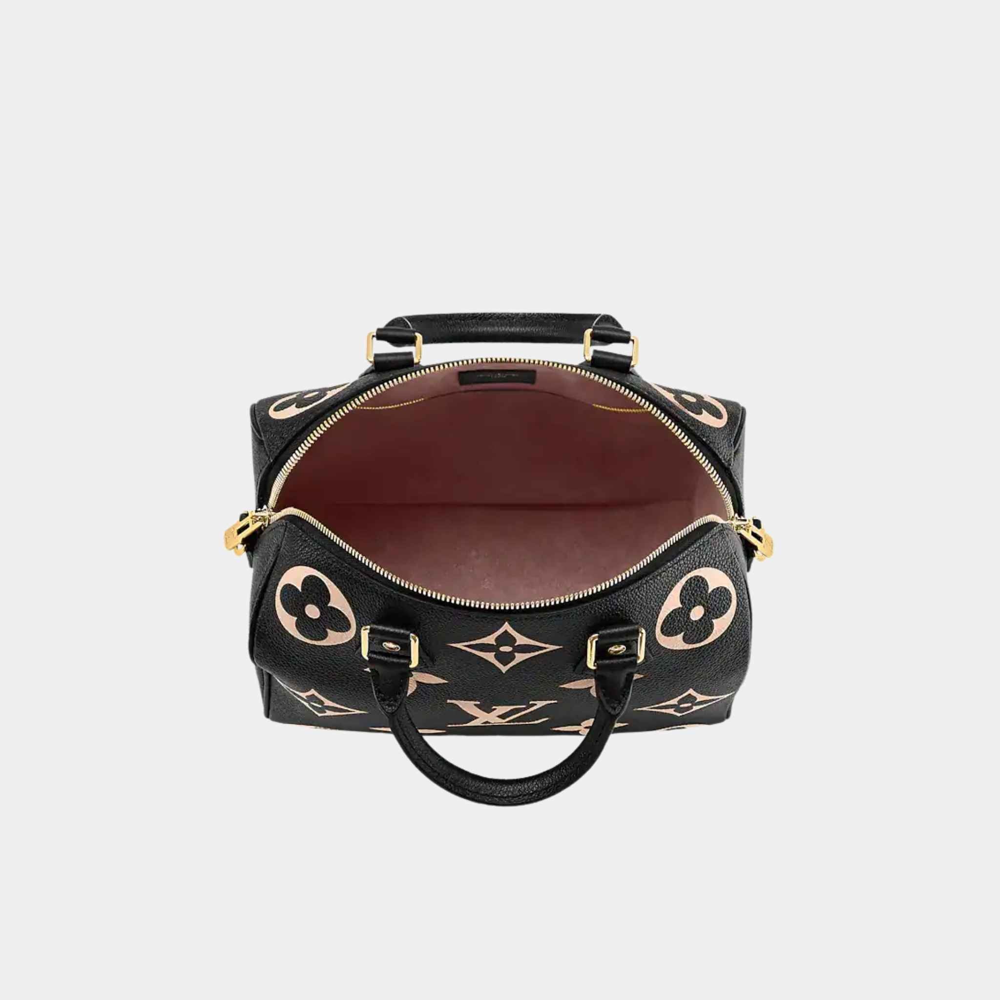 Speedy Bandouliere 25 Bag Two-Tone Monogram Empreinte