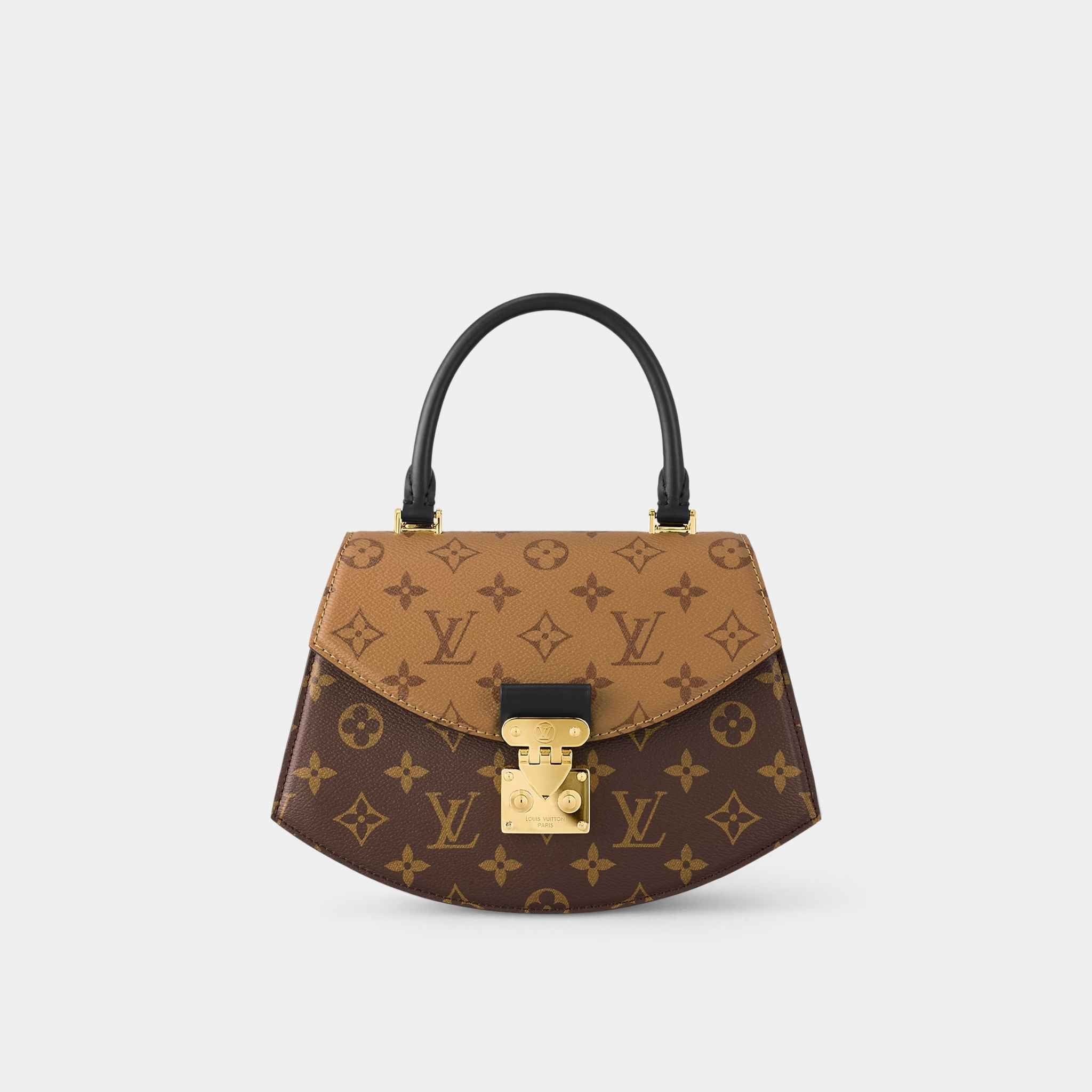 Tilsitt Handbag Monogram and Monogram Reverse Coated Canvas