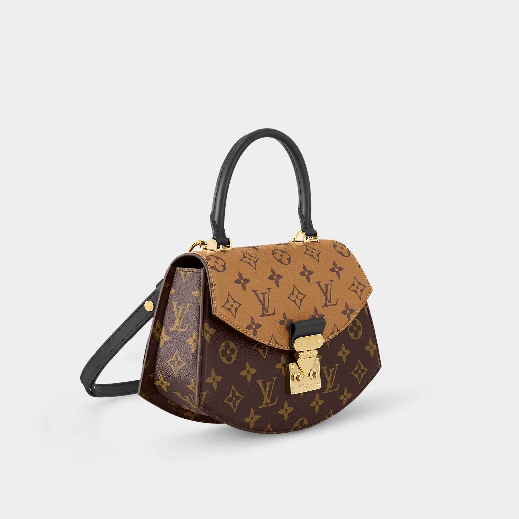 Tilsitt Handbag Monogram and Monogram Reverse Coated Canvas