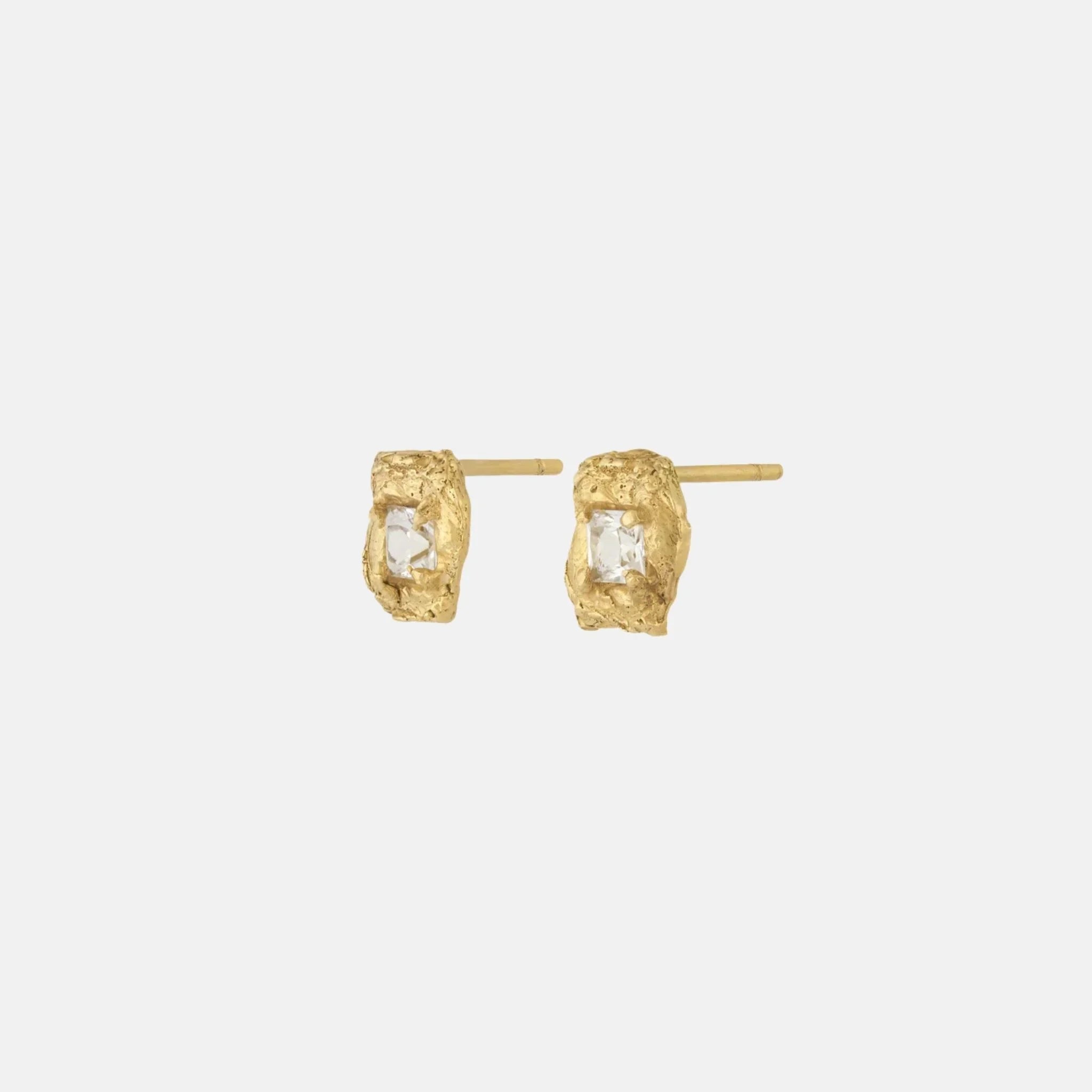 Deti 18K Gold Plated Recycled Silver Earrings