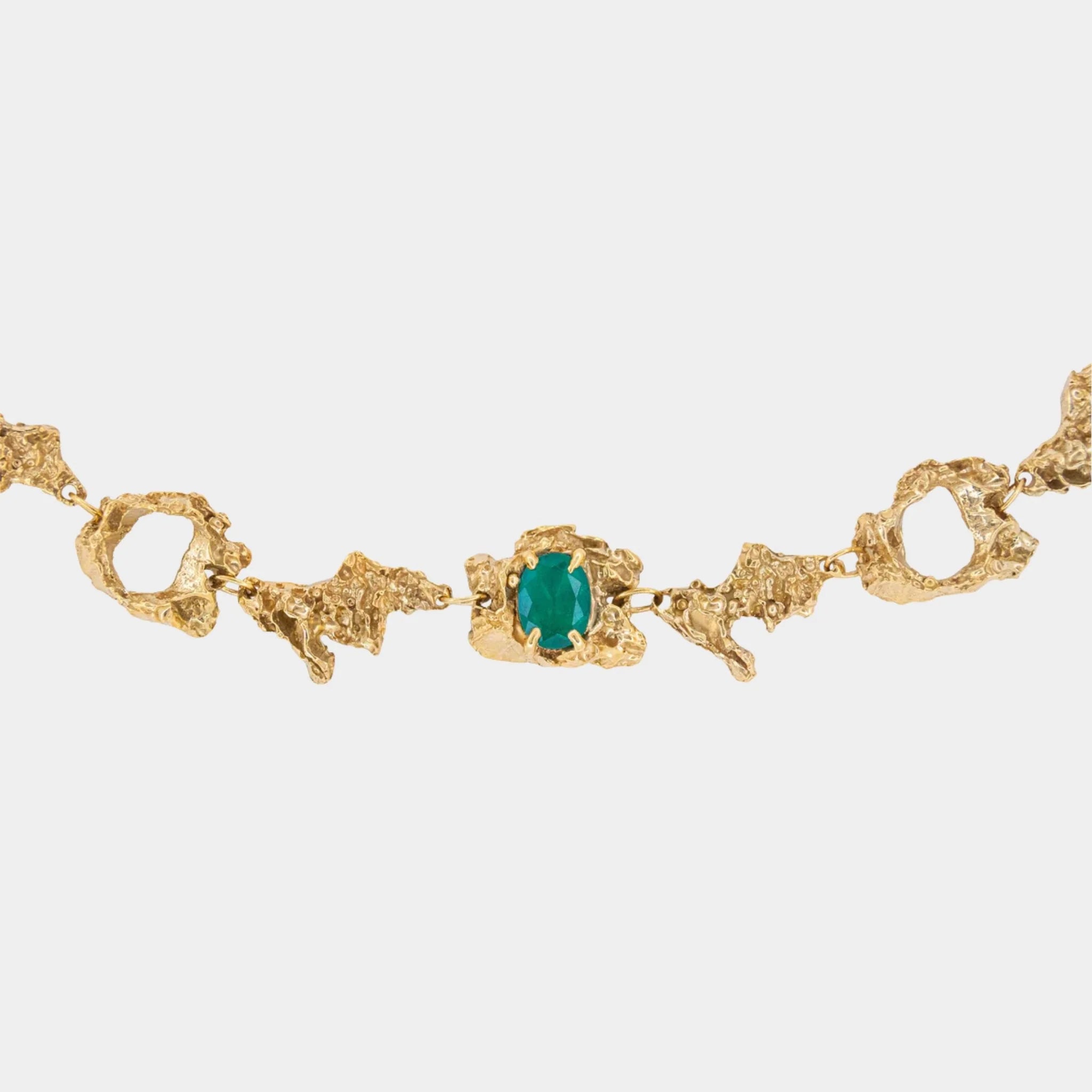 Eryngii Emerald Necklace
