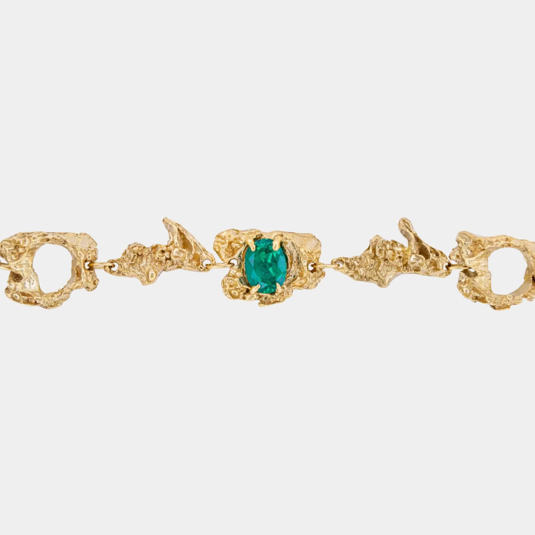 Hira Emerald Bracelet