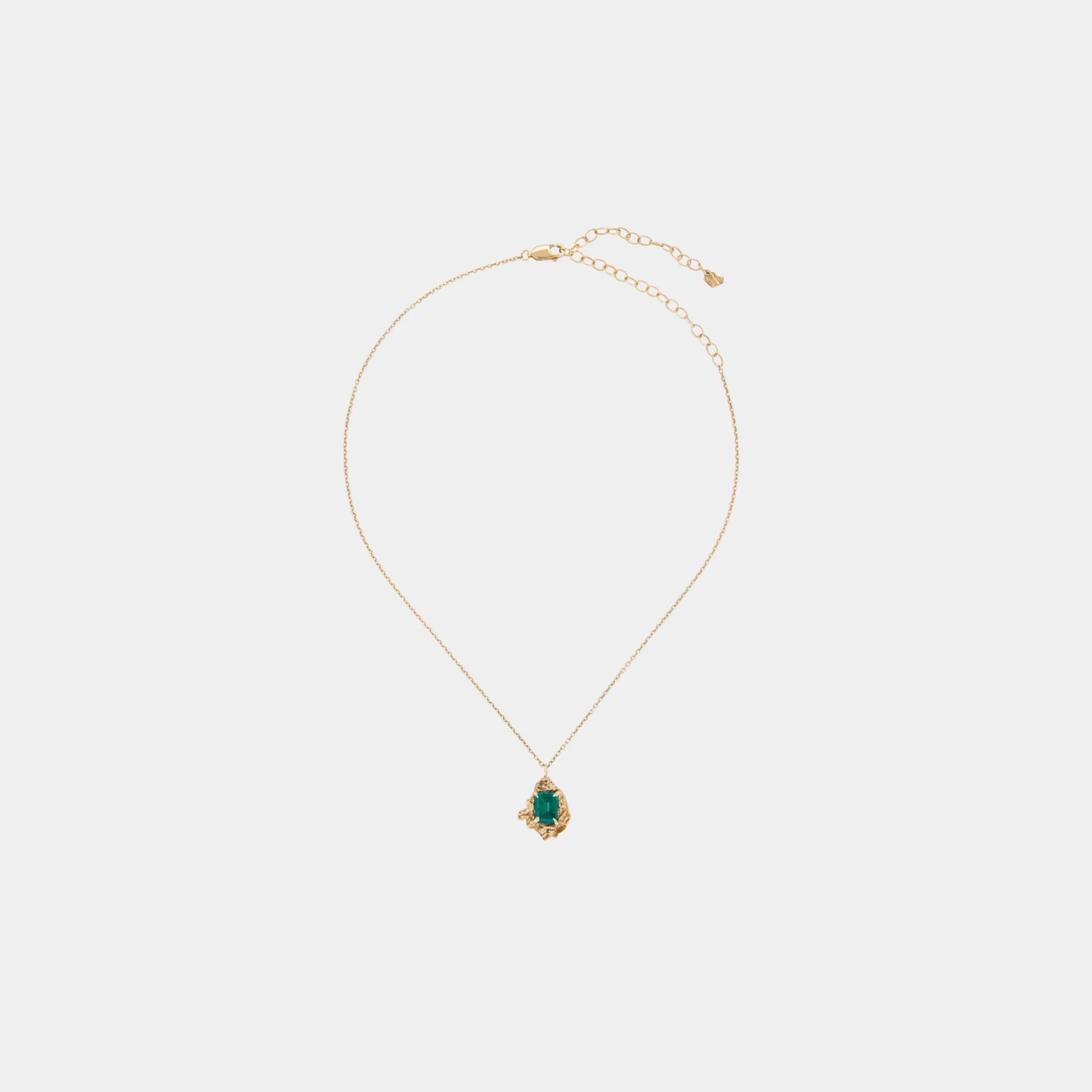 Leana Emerald Necklace