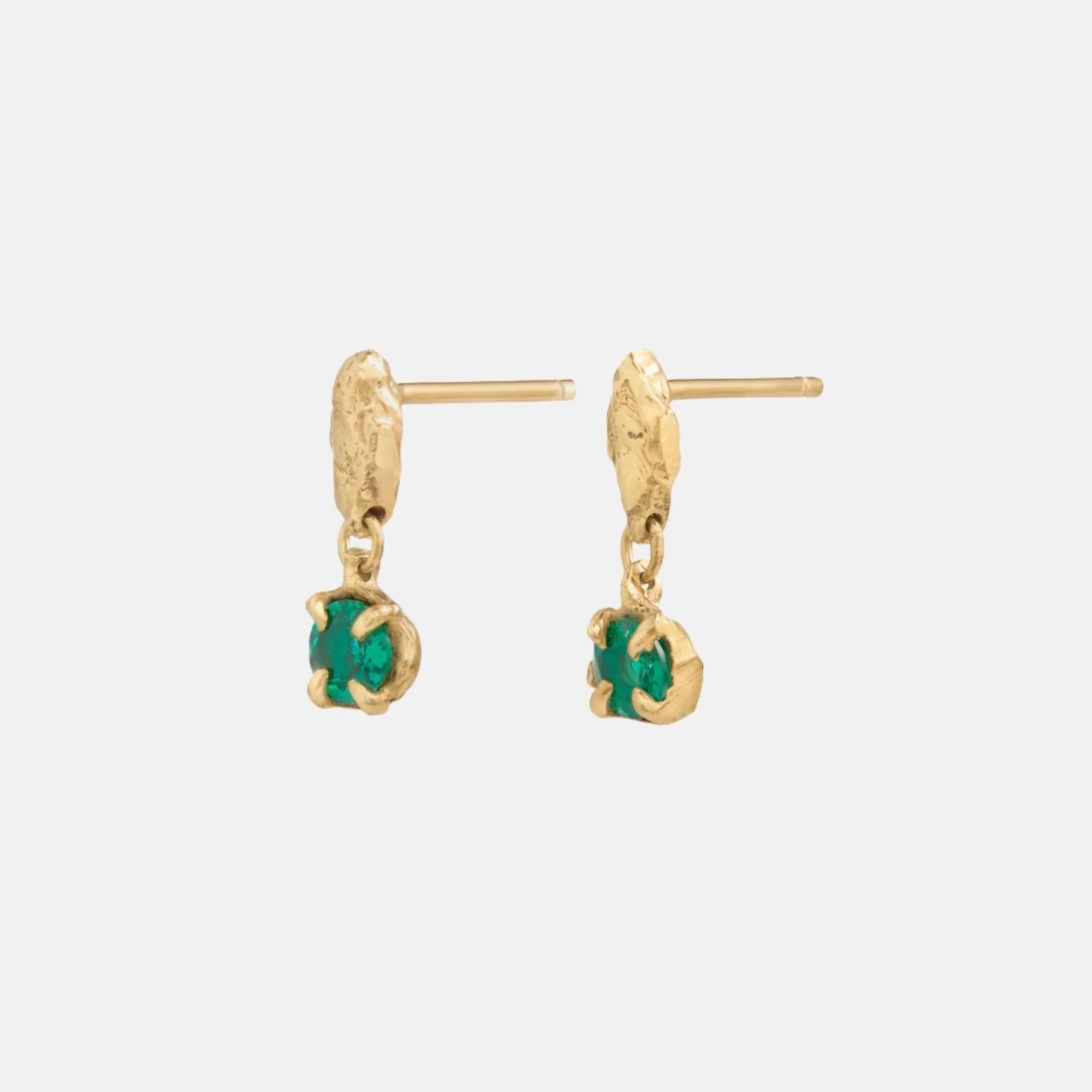 Mini Tota 18K Gold Plated Silver Earrings