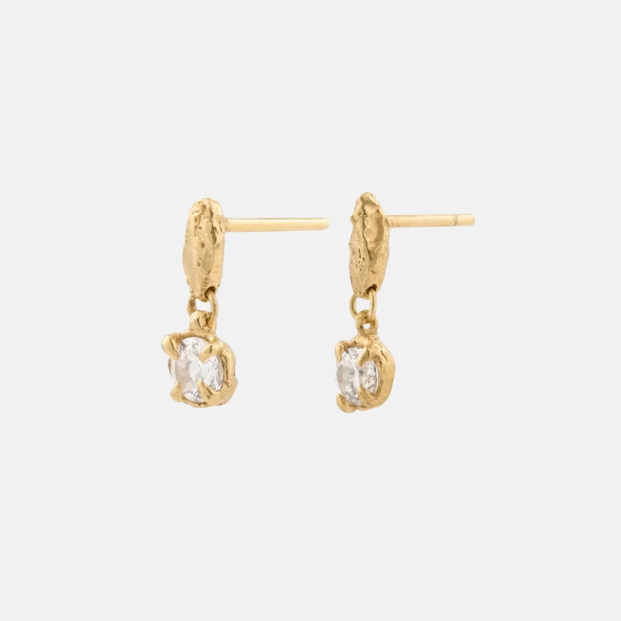 Mini Tota 18K Gold Plated Silver Earrings