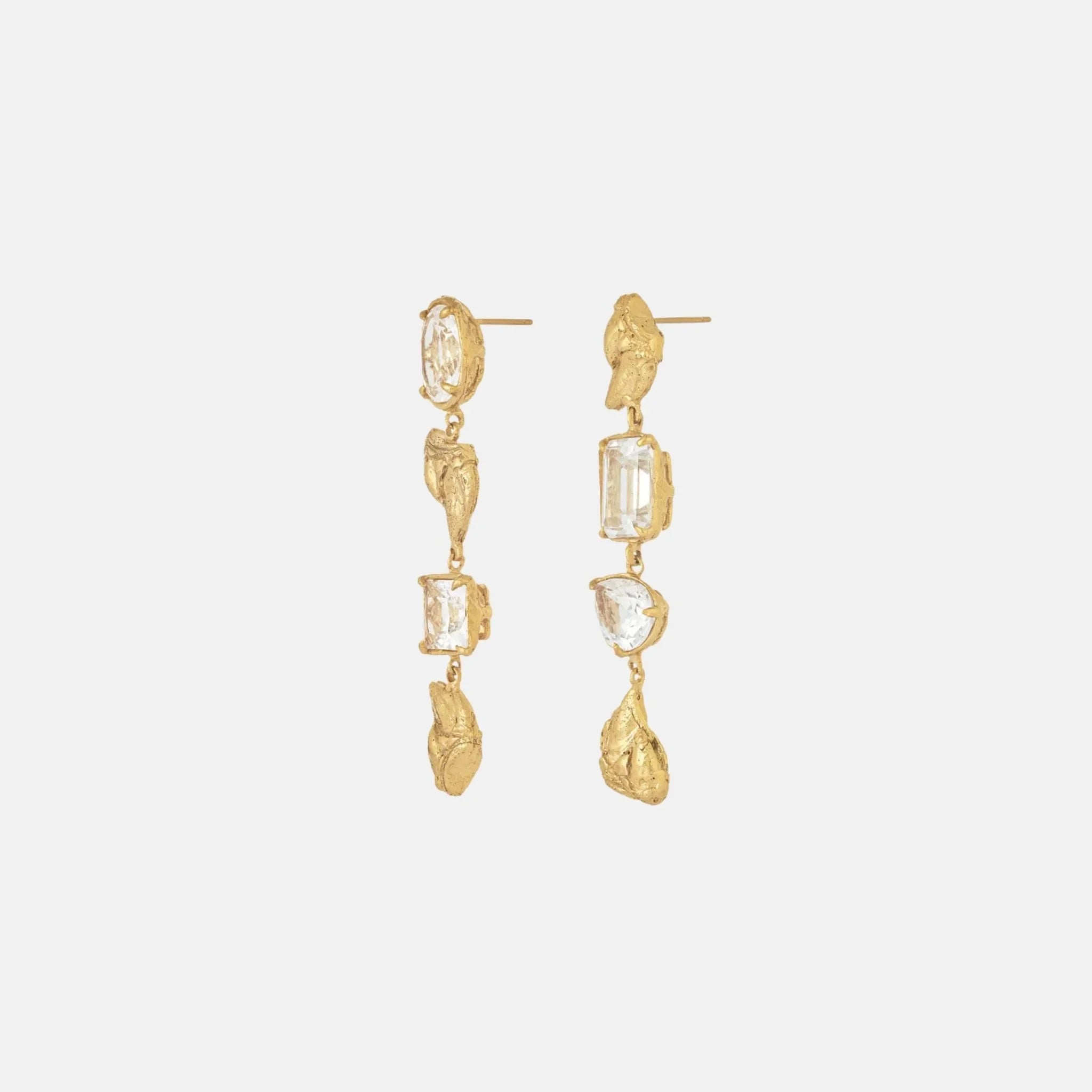 Sami 18K Gold Plated Recycled Silver Earrings