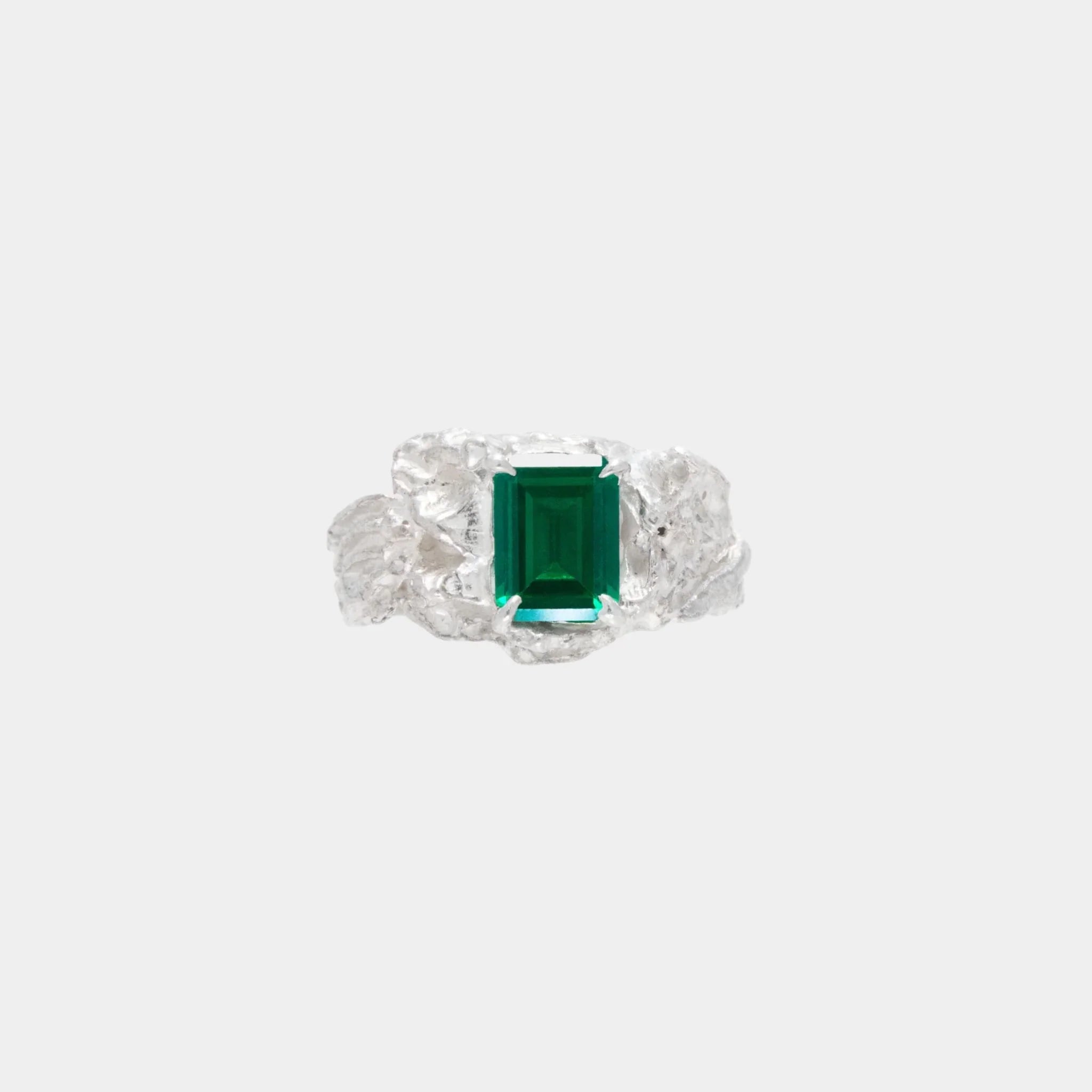 Shimeji Emerald Ring