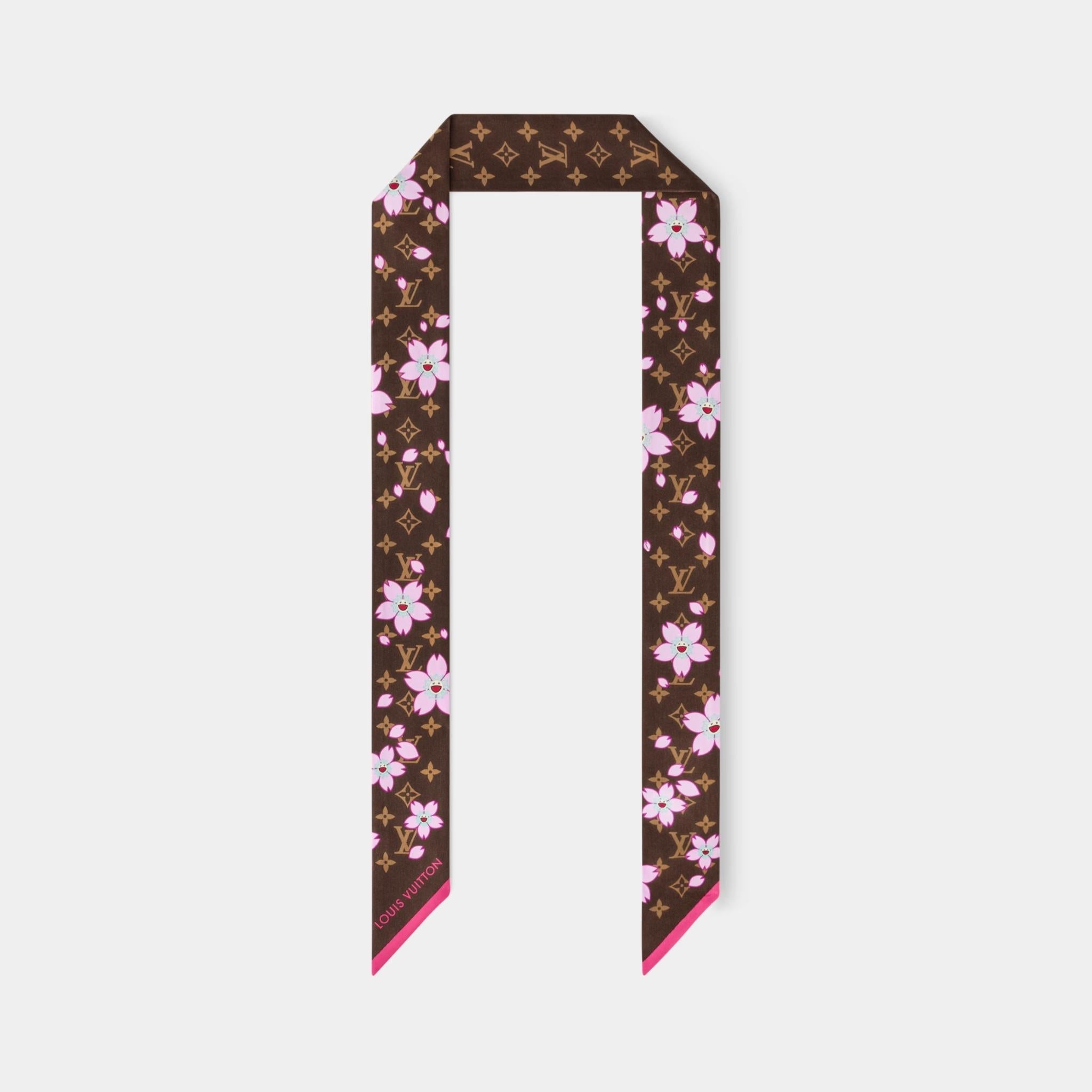 LV x TM Monogram Cherry Blossom Bandeau BB
