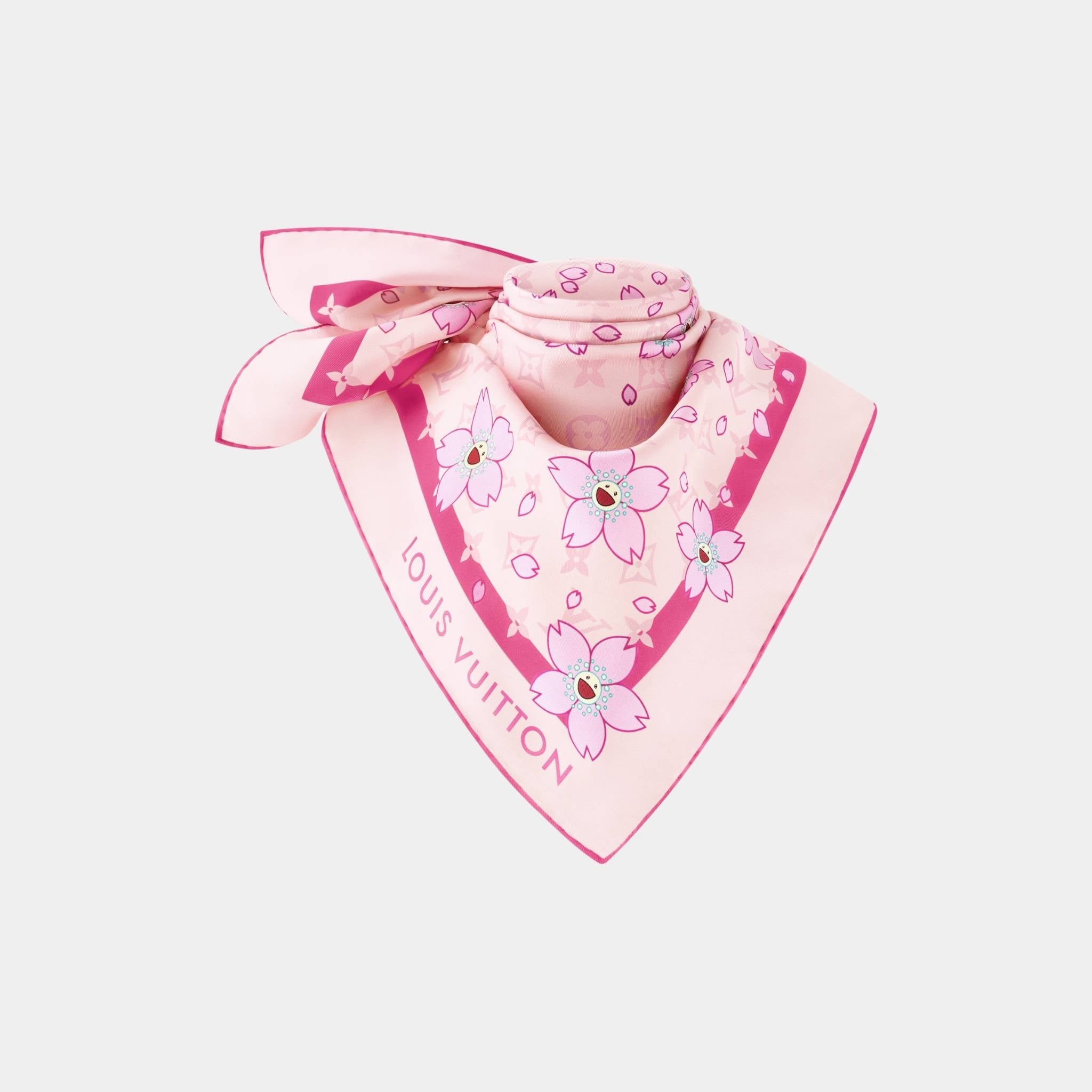 LV x TM Monogram Cherry Blossom Square 70