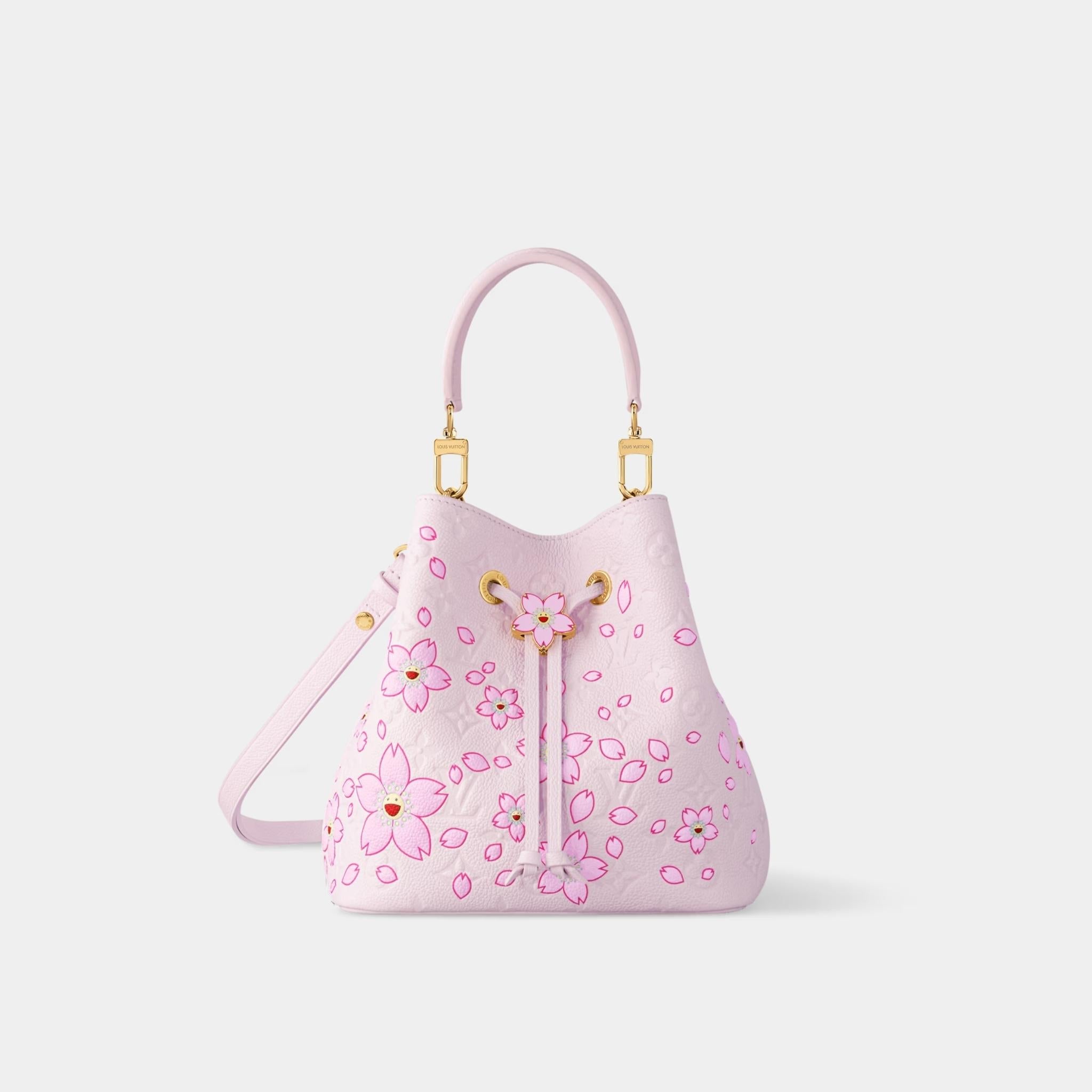 LV x TM NéoNoé BB Monogram Cherry Blossom Motif