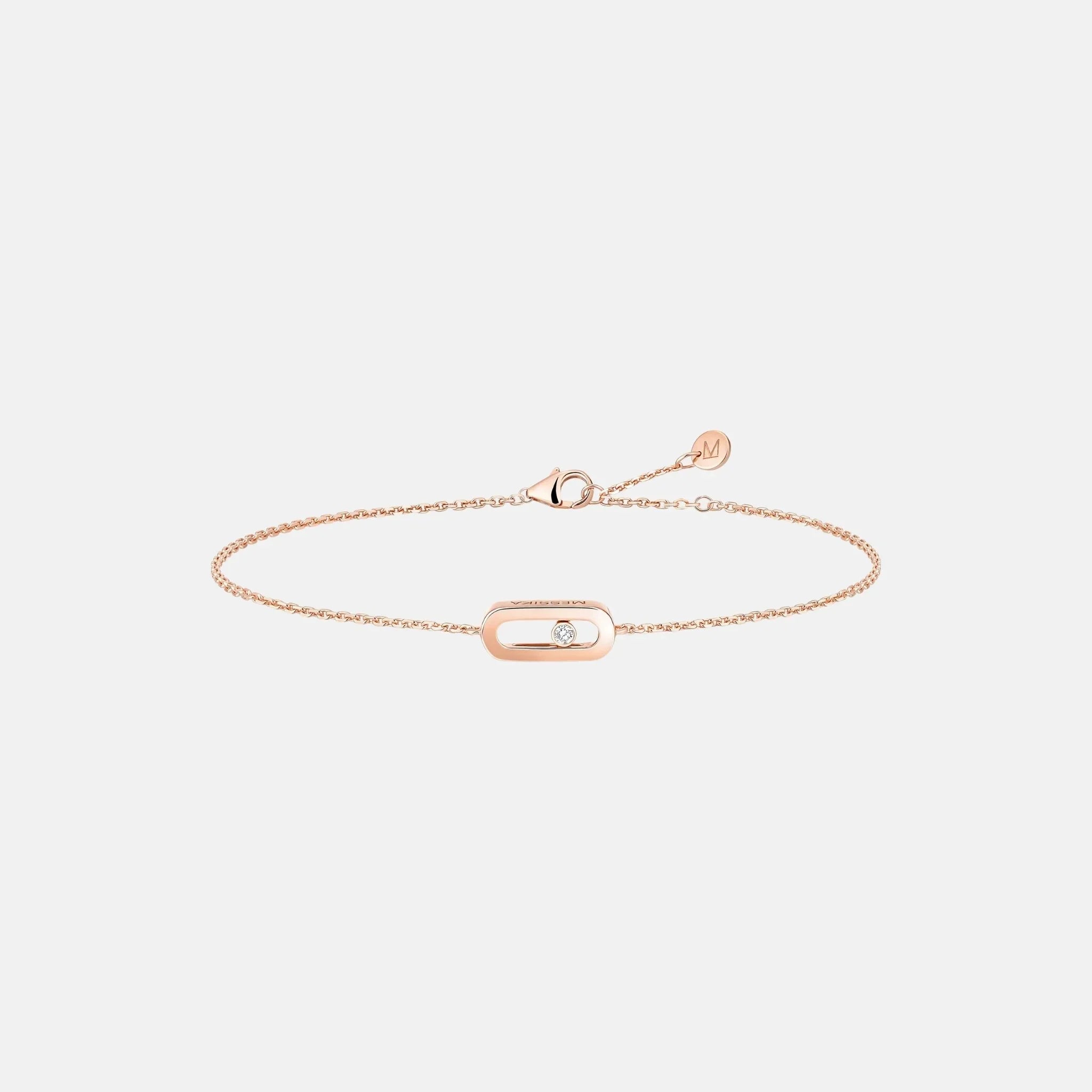 Messika Cares Diamond Bracelet, Pink Gold